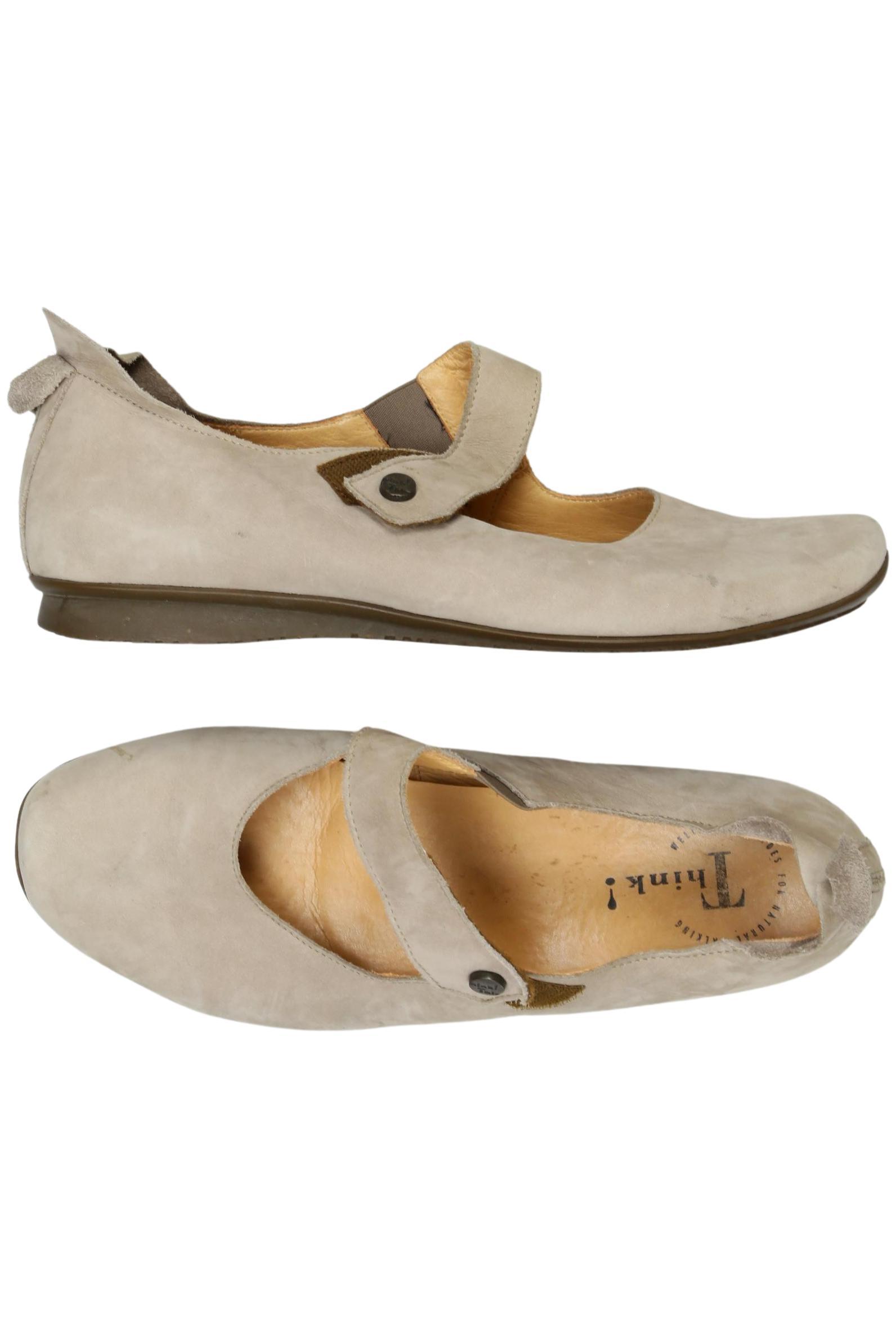 

Think! Damen Halbschuh, beige, Gr. 43