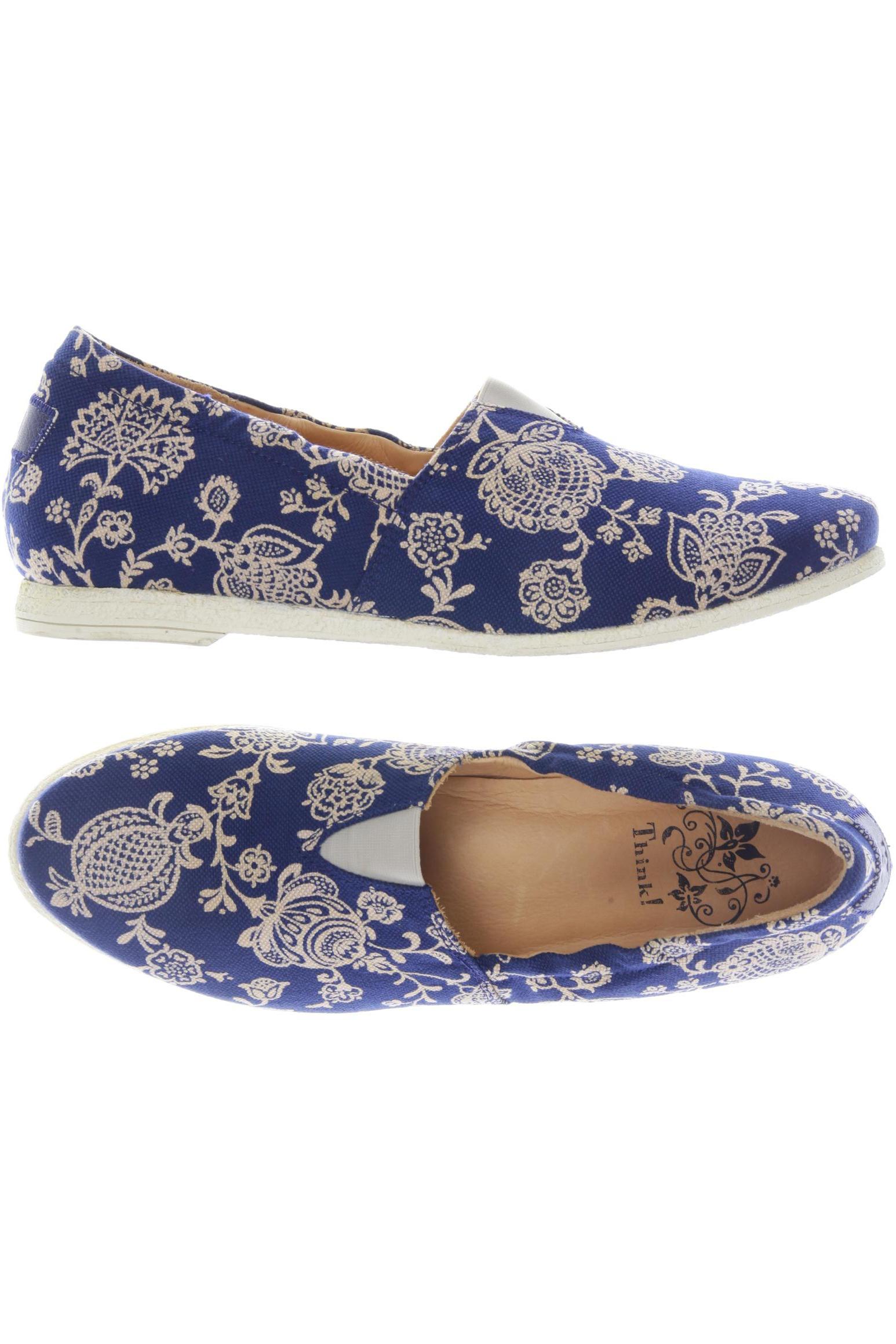 

Think! Damen Halbschuh, blau, Gr. 40