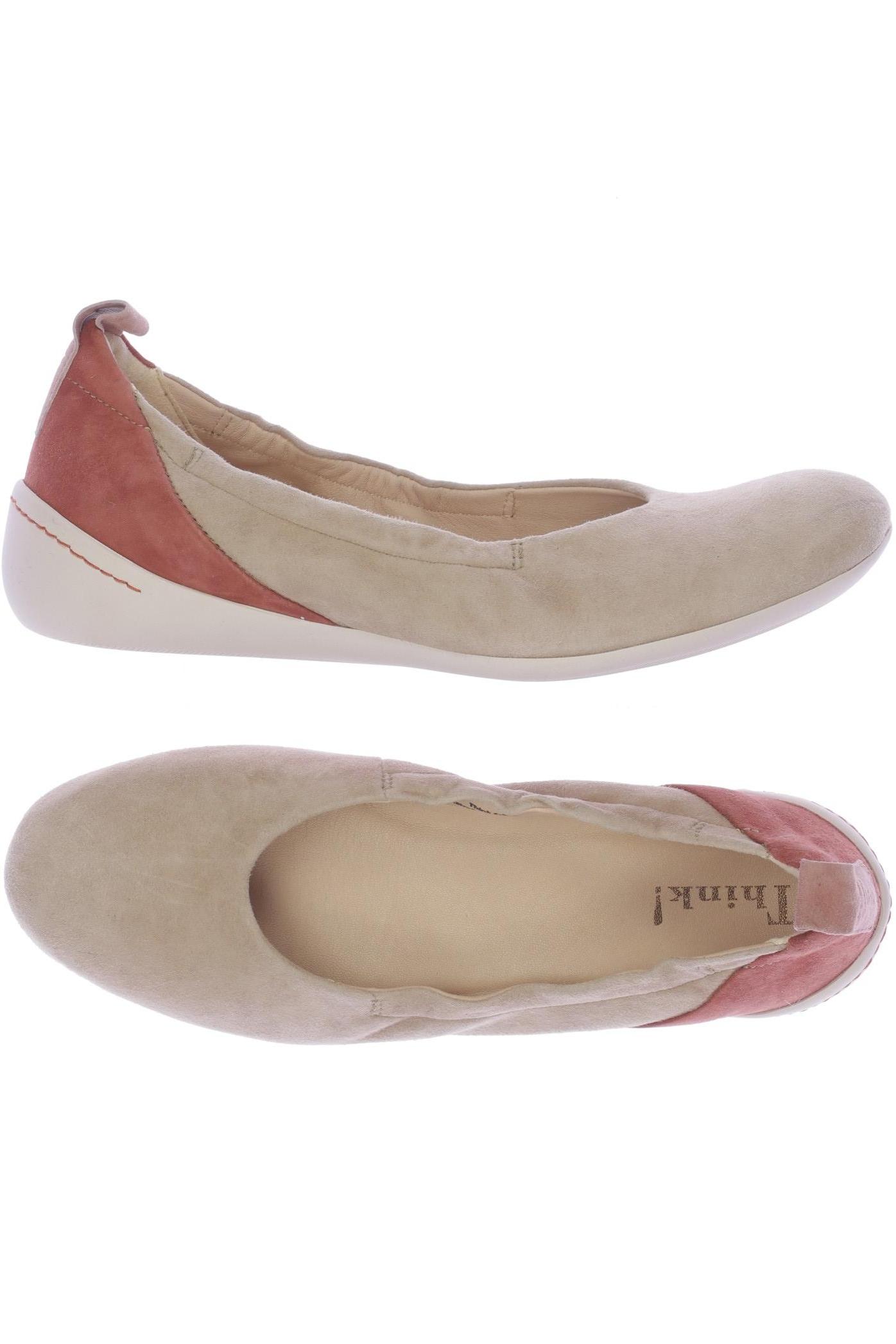 

Think! Damen Halbschuh, beige, Gr. 39