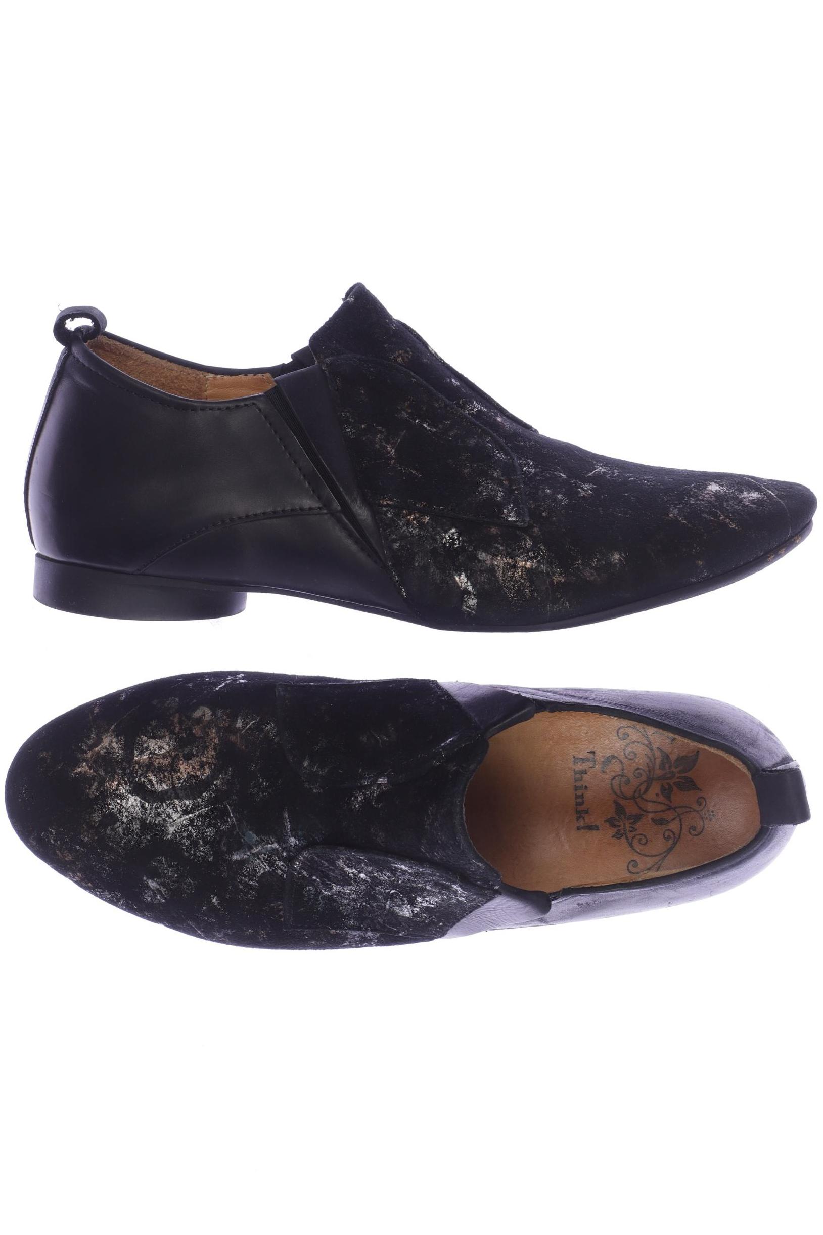 

Think! Damen Halbschuh, schwarz