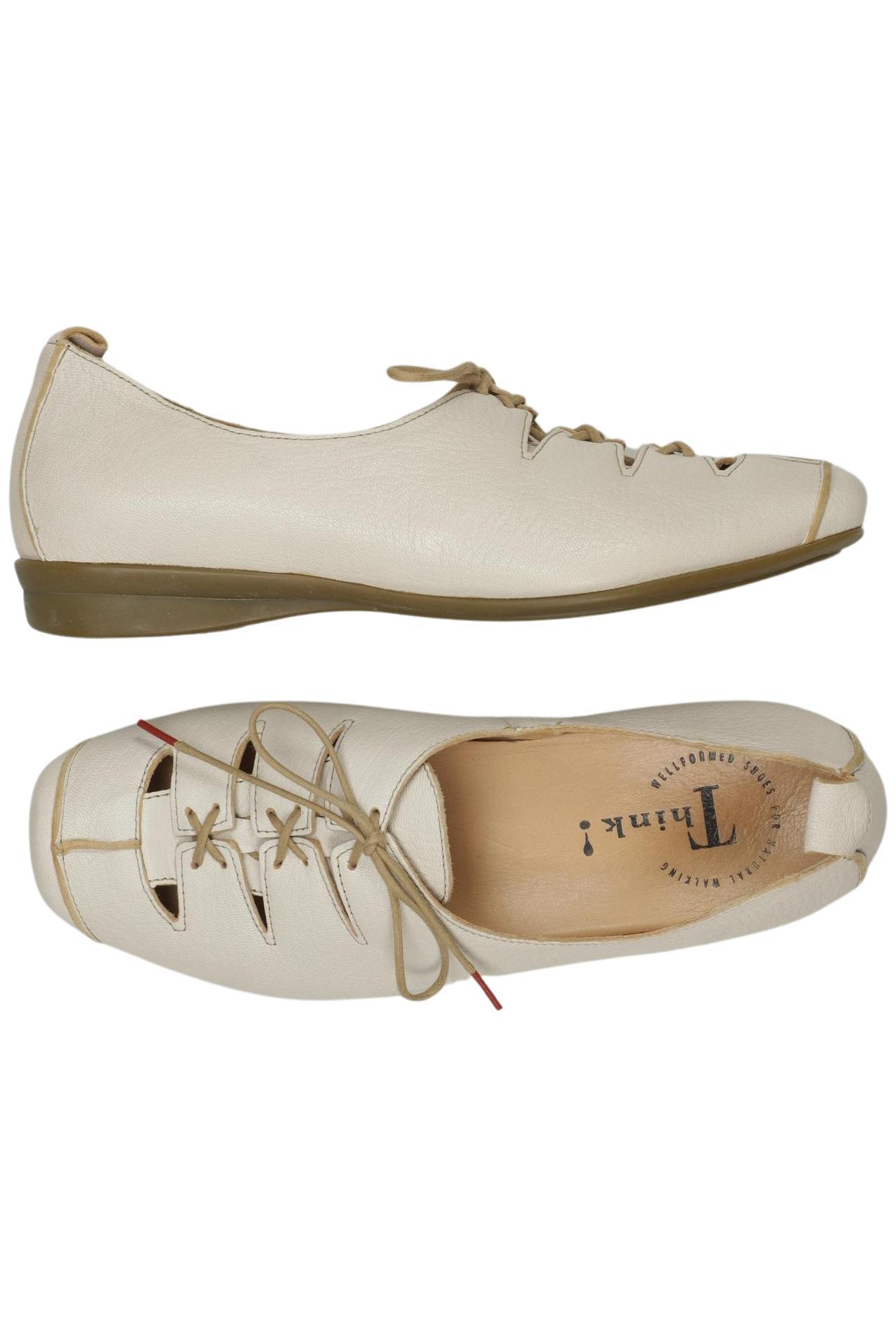 

Think! Damen Halbschuh, cremeweiß, Gr. 38