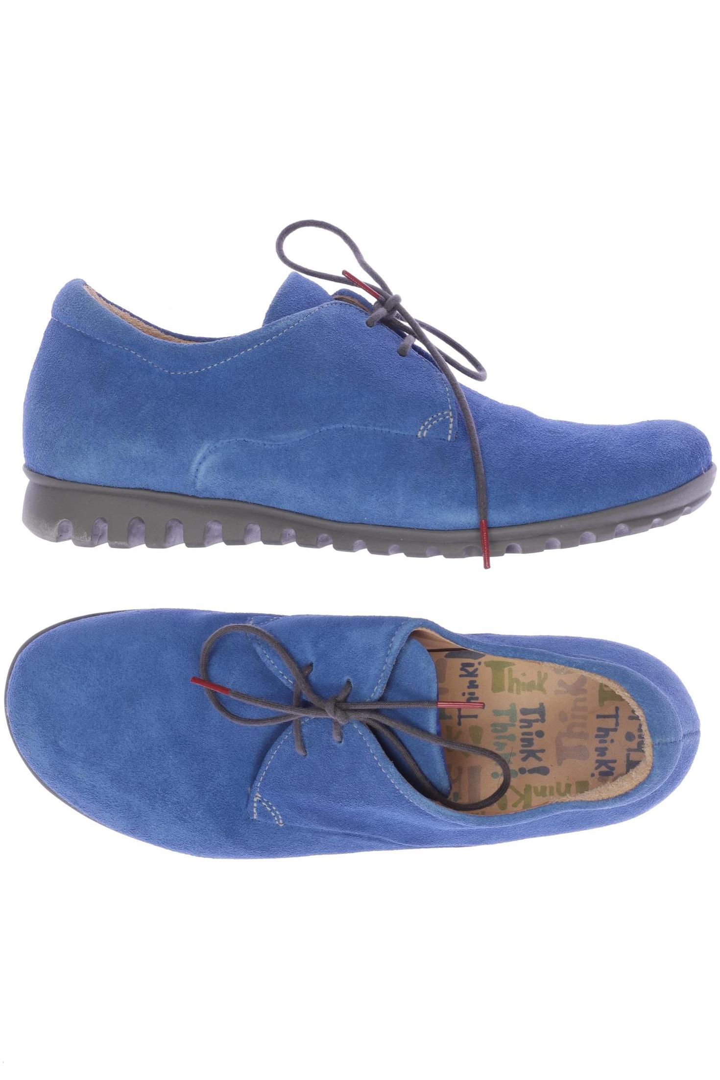 

Think! Damen Halbschuh, blau, Gr. 37