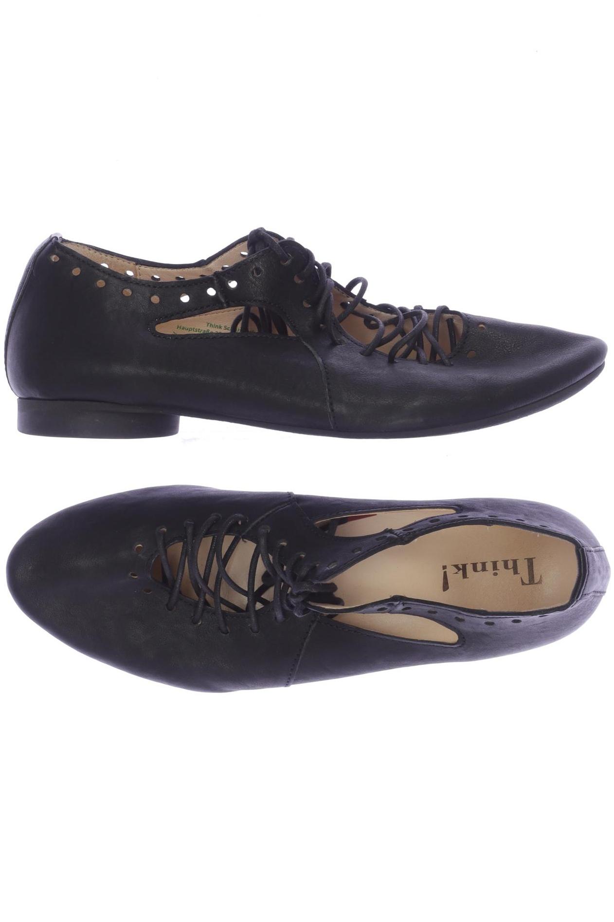 

Think! Damen Halbschuh, schwarz, Gr. 37.5