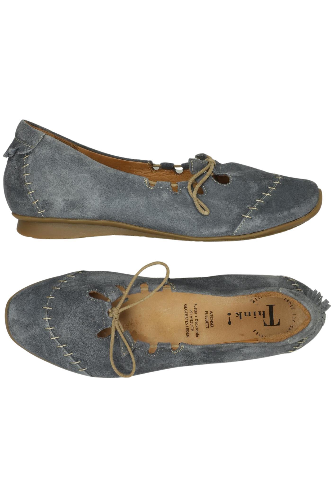 

Think! Damen Halbschuh, blau, Gr. 40