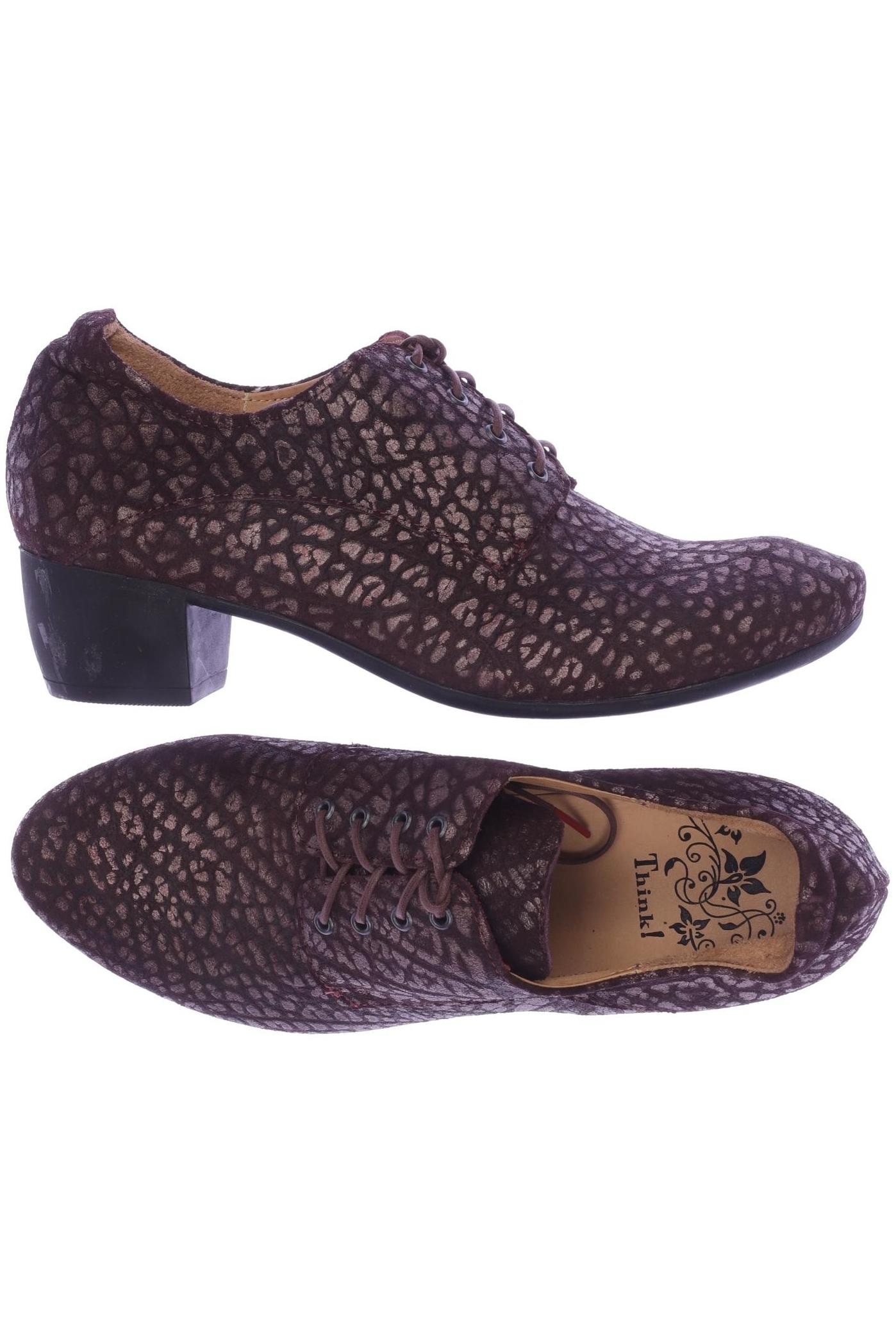 

Think! Damen Halbschuh, bordeaux, Gr. 40