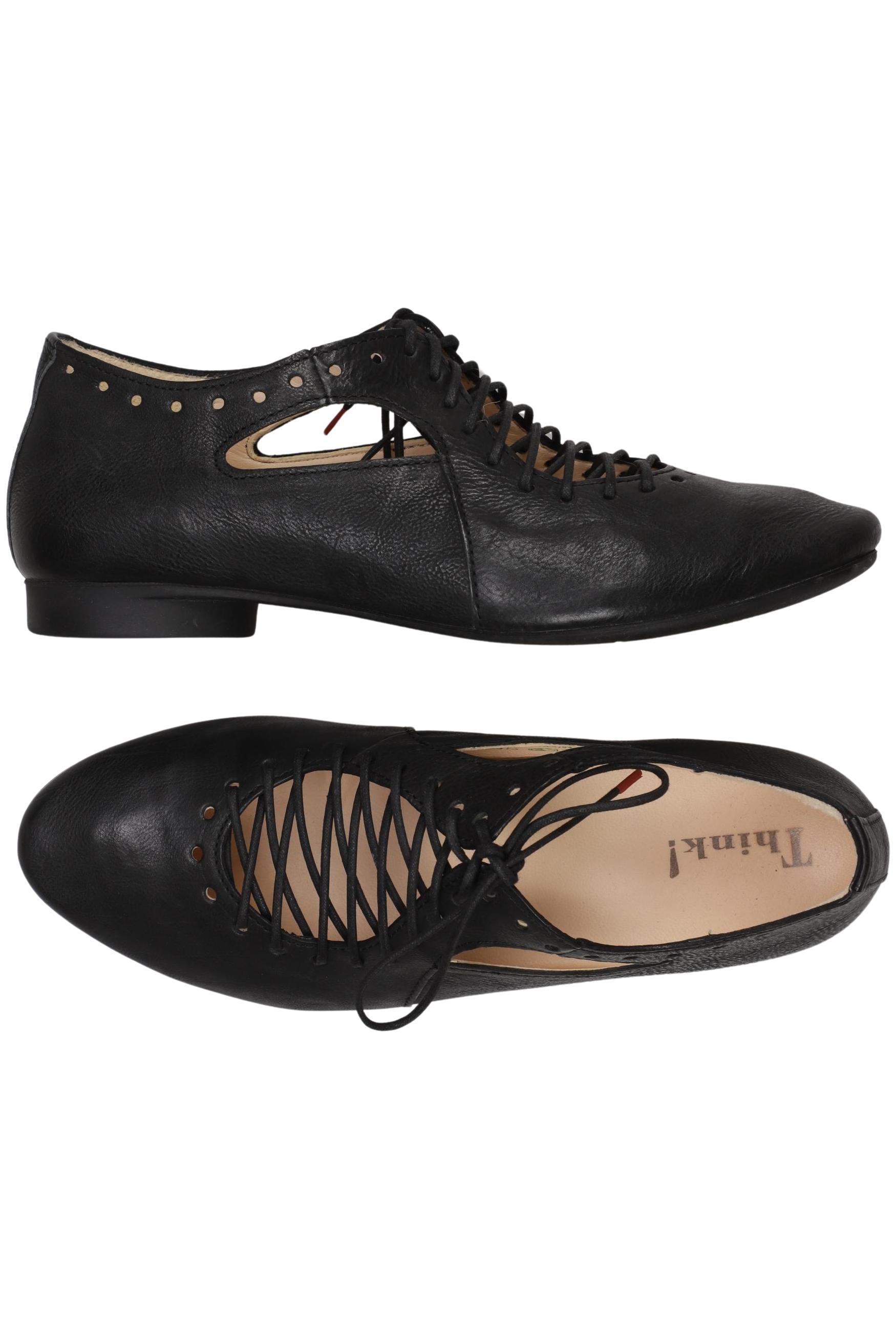 

Think! Damen Halbschuh, schwarz, Gr. 38.5