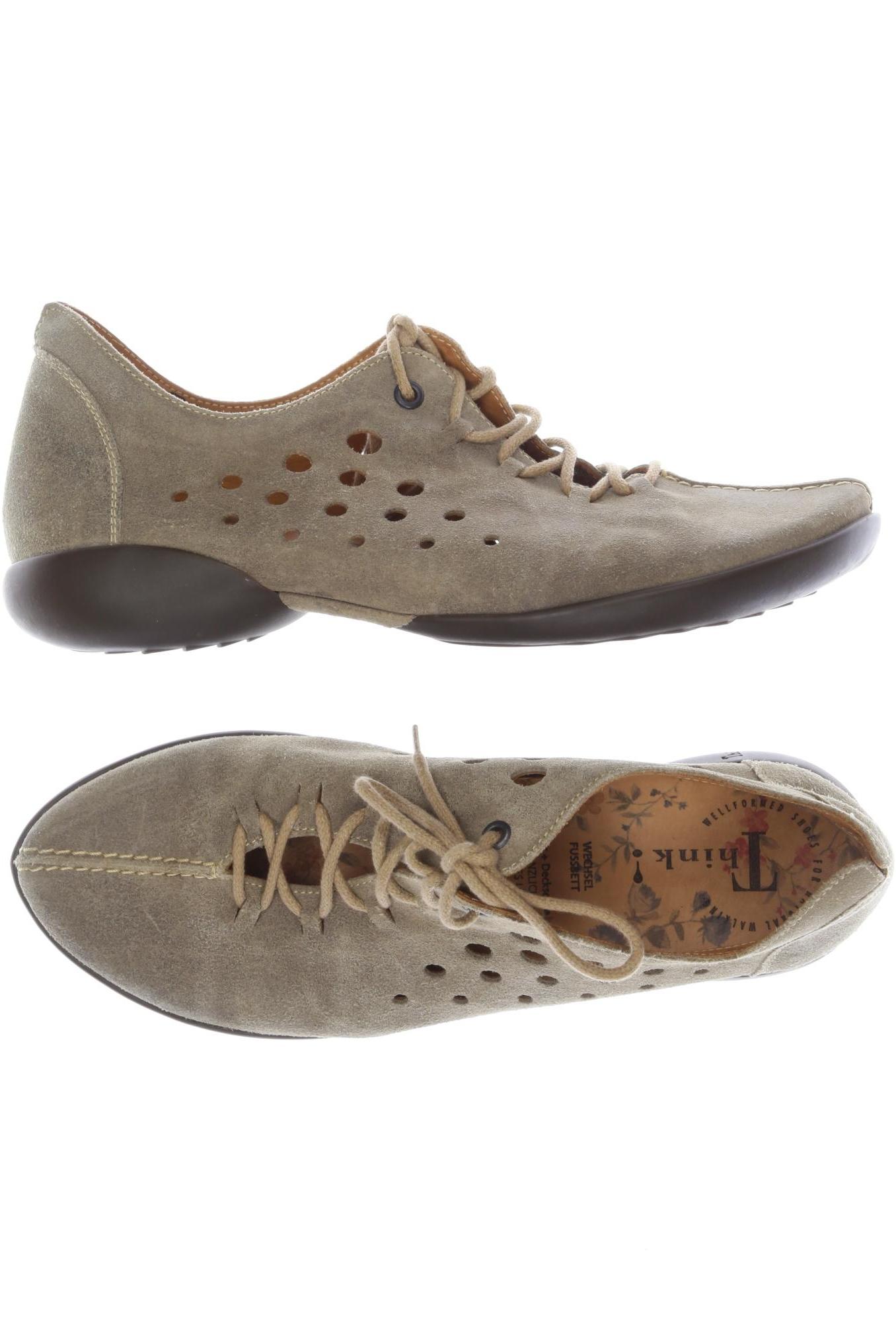 

Think! Damen Halbschuh, beige, Gr. 39