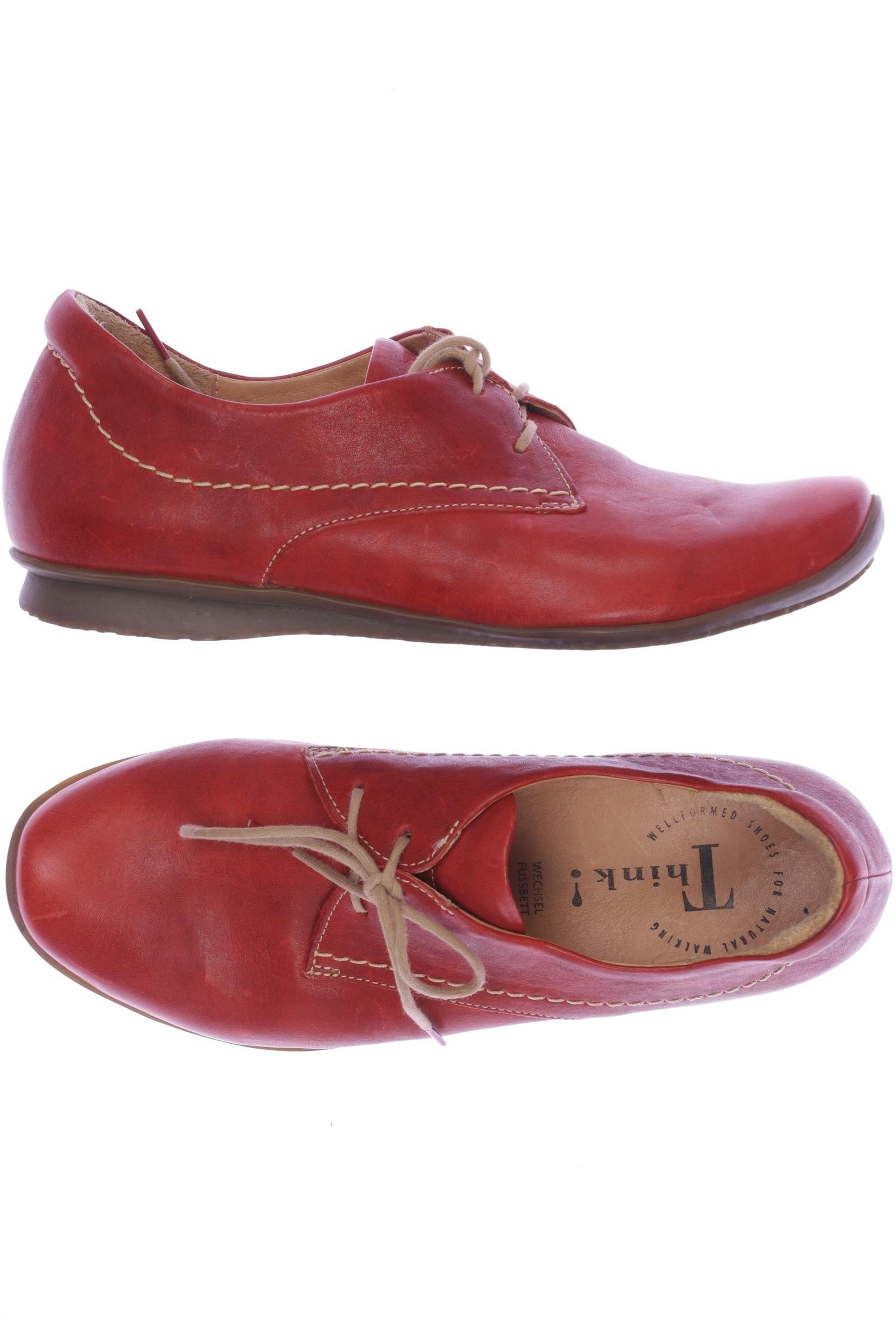 

Think! Damen Halbschuh, rot, Gr. 37