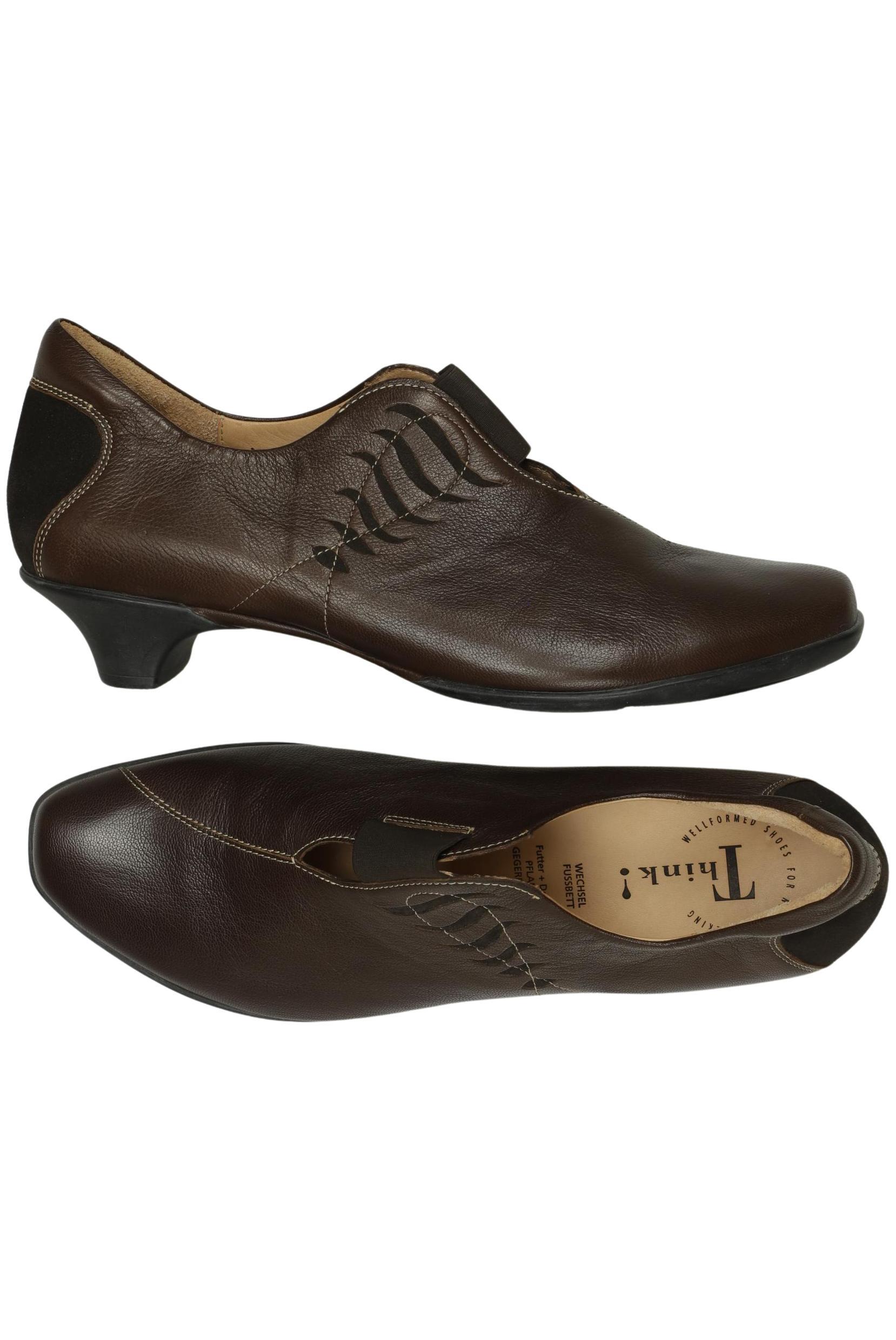 

Think! Damen Halbschuh, braun, Gr. 42