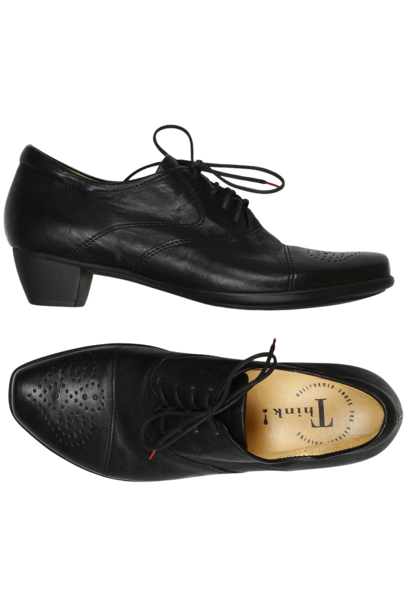 

Think! Damen Halbschuh, schwarz, Gr. 37.5