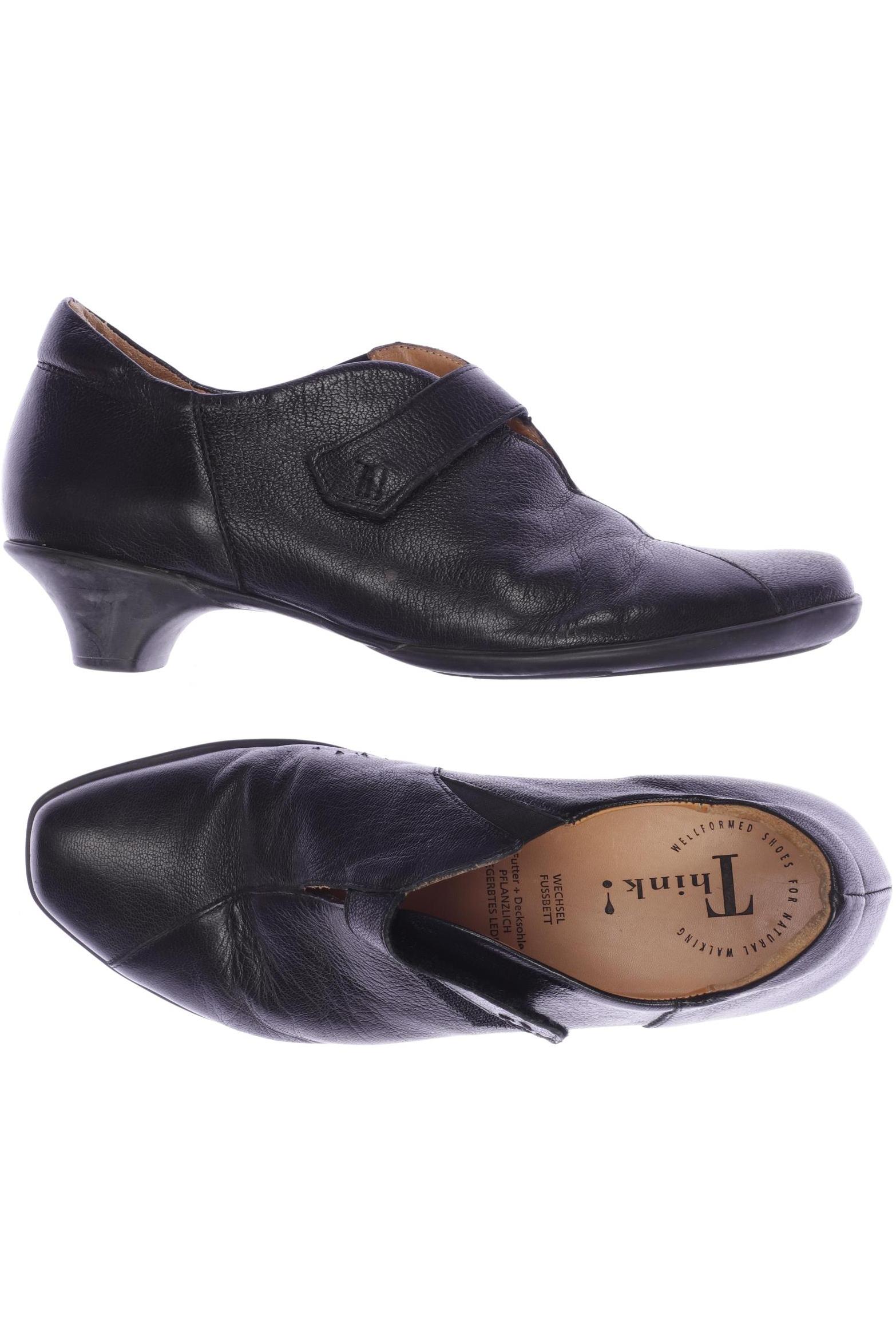 

Think! Damen Halbschuh, schwarz, Gr. 38.5