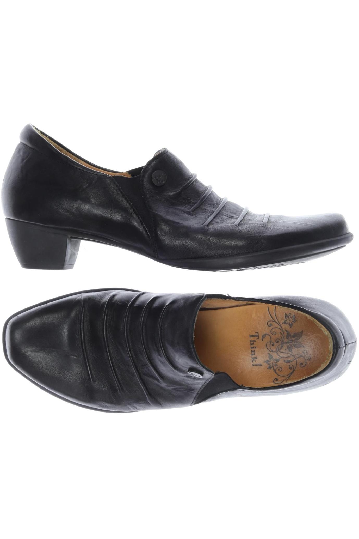 

Think! Damen Halbschuh, schwarz, Gr. 38.5