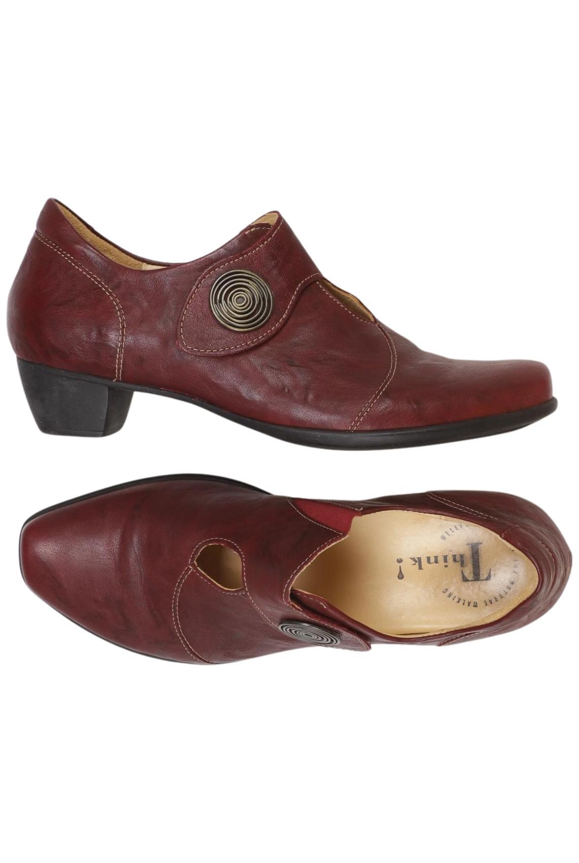 

Think! Damen Halbschuh, rot, Gr. 39