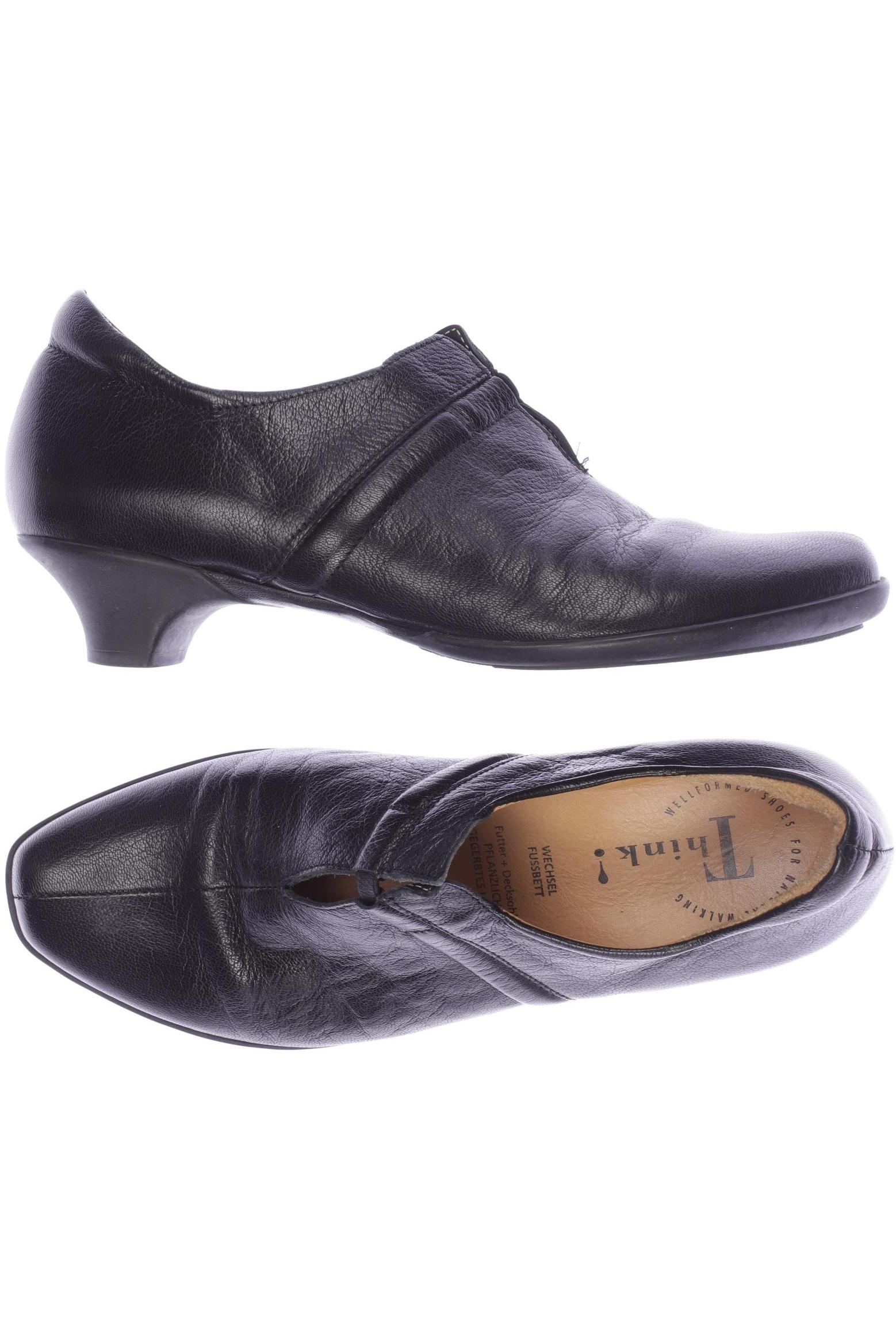 

Think! Damen Halbschuh, schwarz