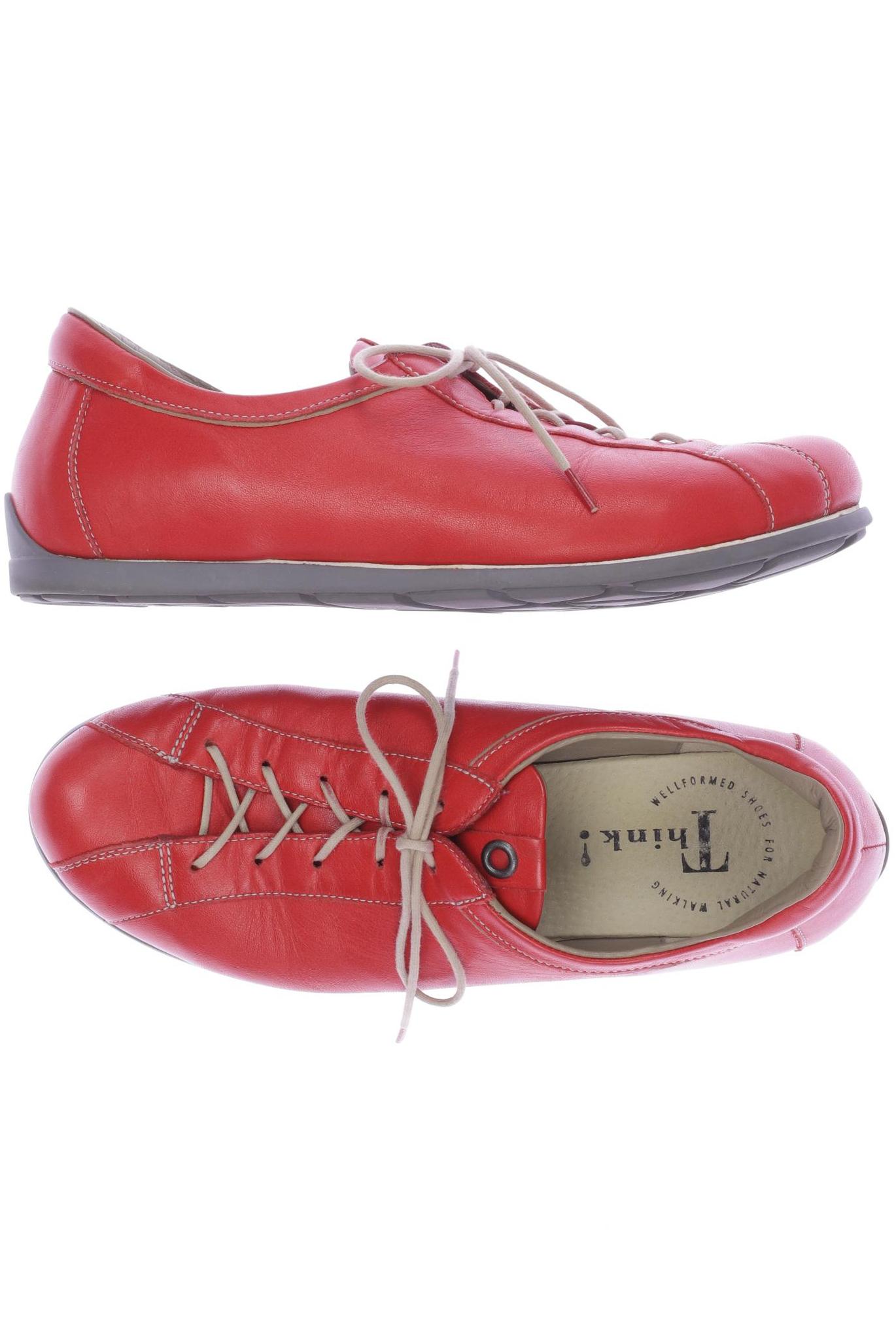 

Think! Damen Halbschuh, rot, Gr. 38.5