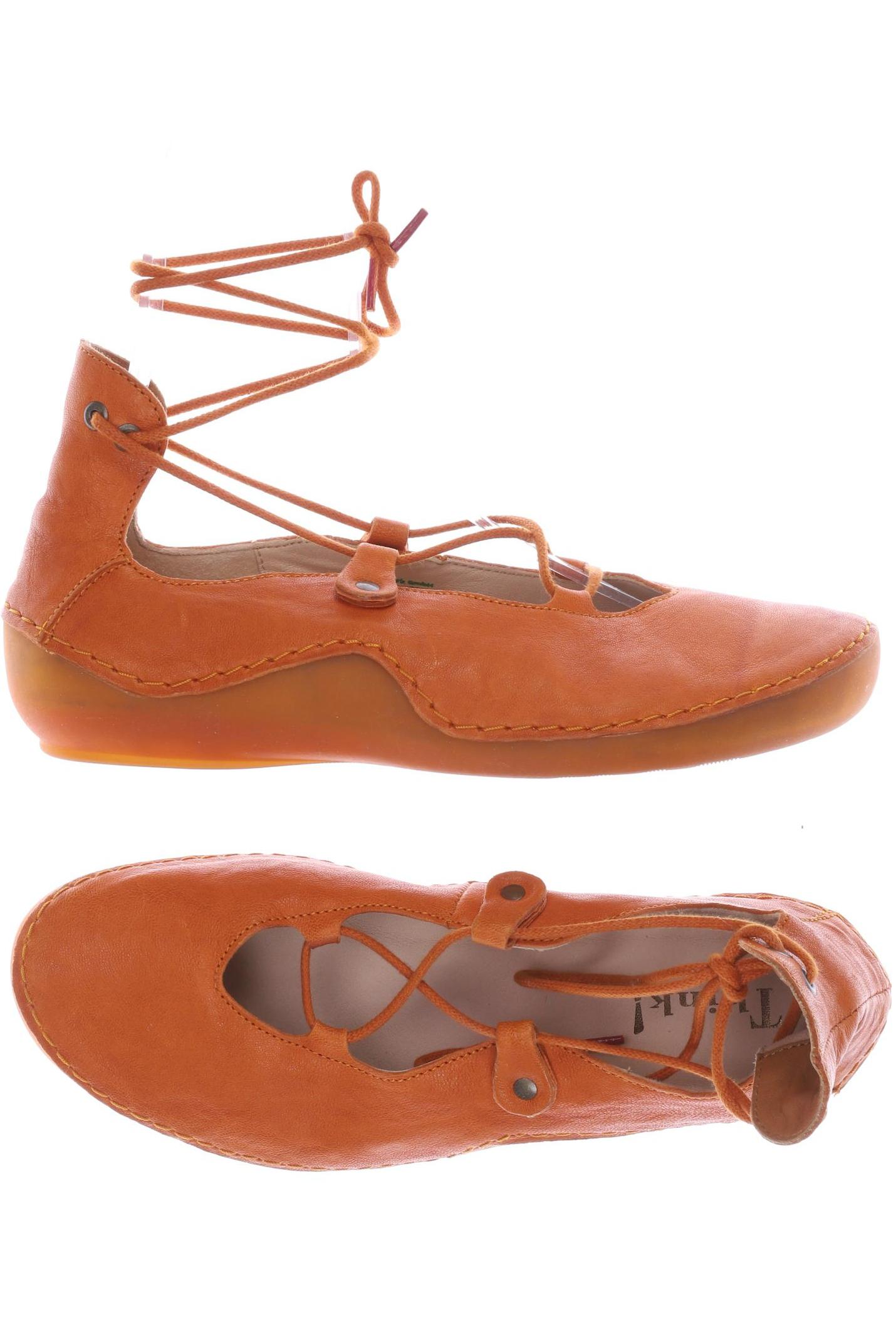 

Think! Damen Halbschuh, orange, Gr. 37