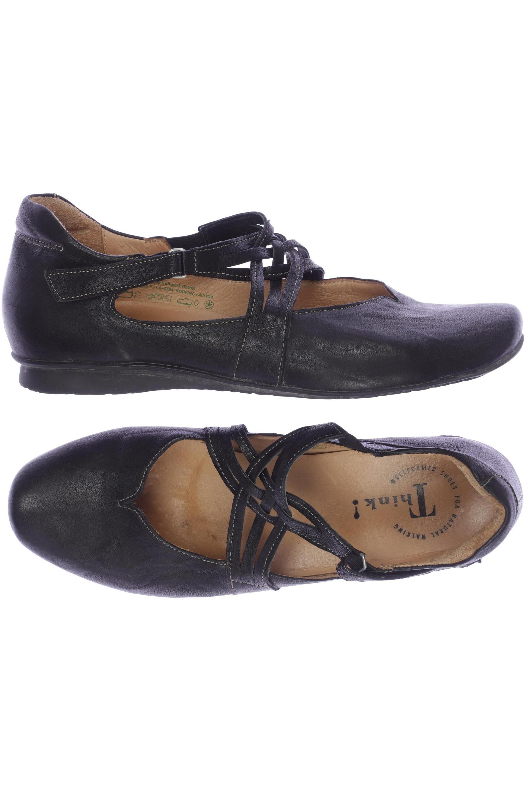 

Think! Damen Halbschuh, schwarz, Gr. 42.5