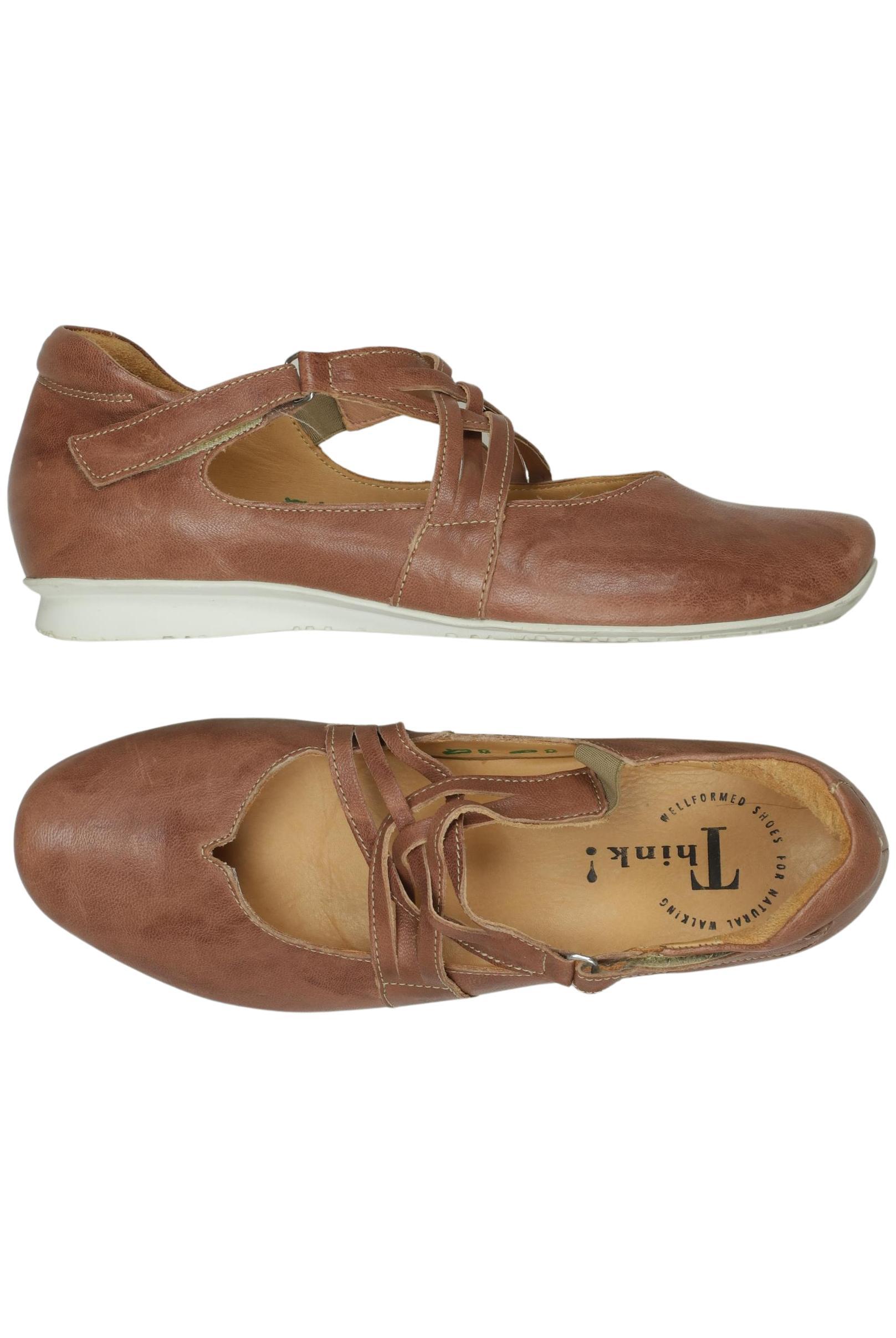 

Think! Damen Halbschuh, braun, Gr. 38.5