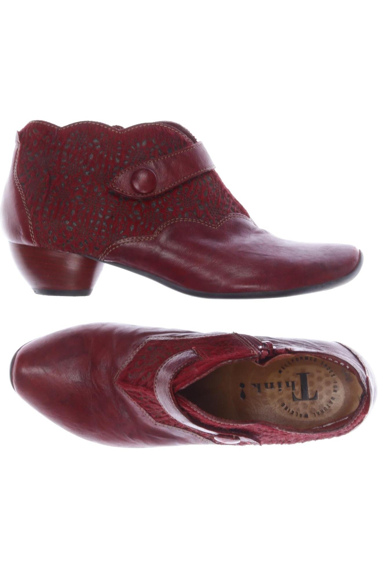 

Think! Damen Halbschuh, rot, Gr. 38