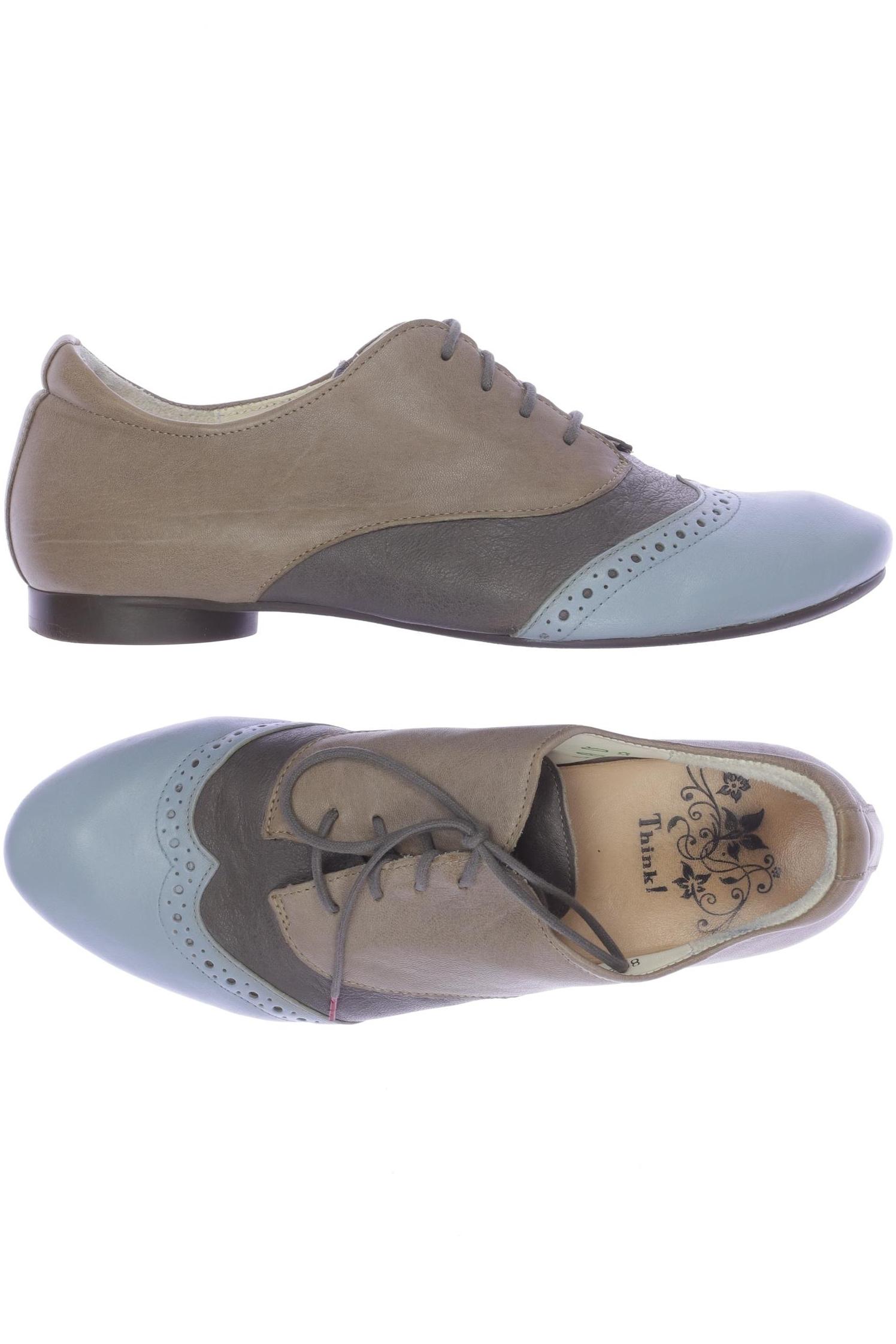 

Think! Damen Halbschuh, beige, Gr. 41.5