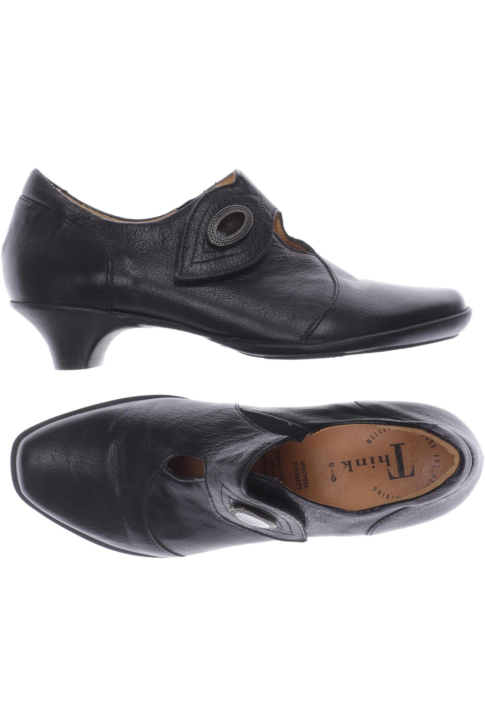 

Think! Damen Halbschuh, schwarz, Gr. 36.5