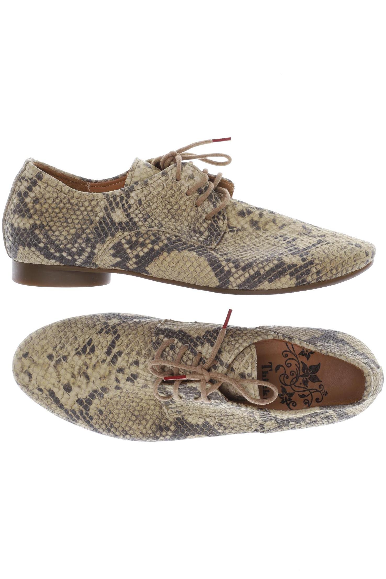 

Think! Damen Halbschuh, beige, Gr. 37