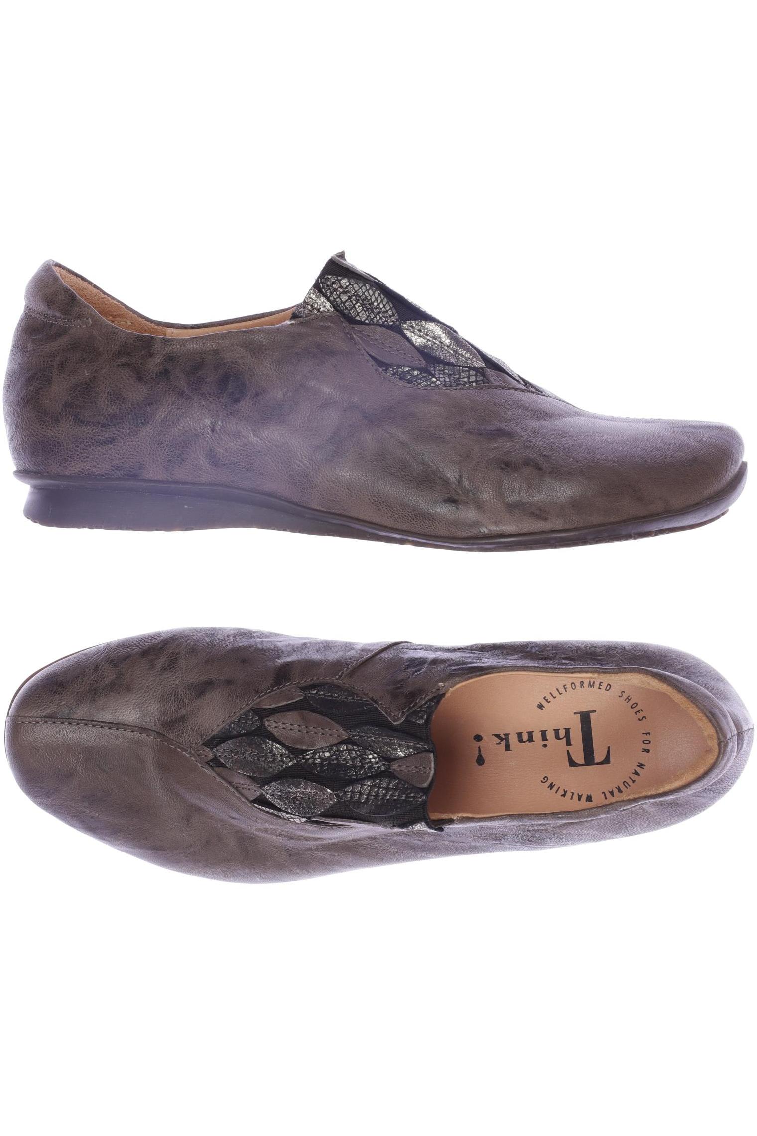 

Think! Damen Halbschuh, braun, Gr. 37.5