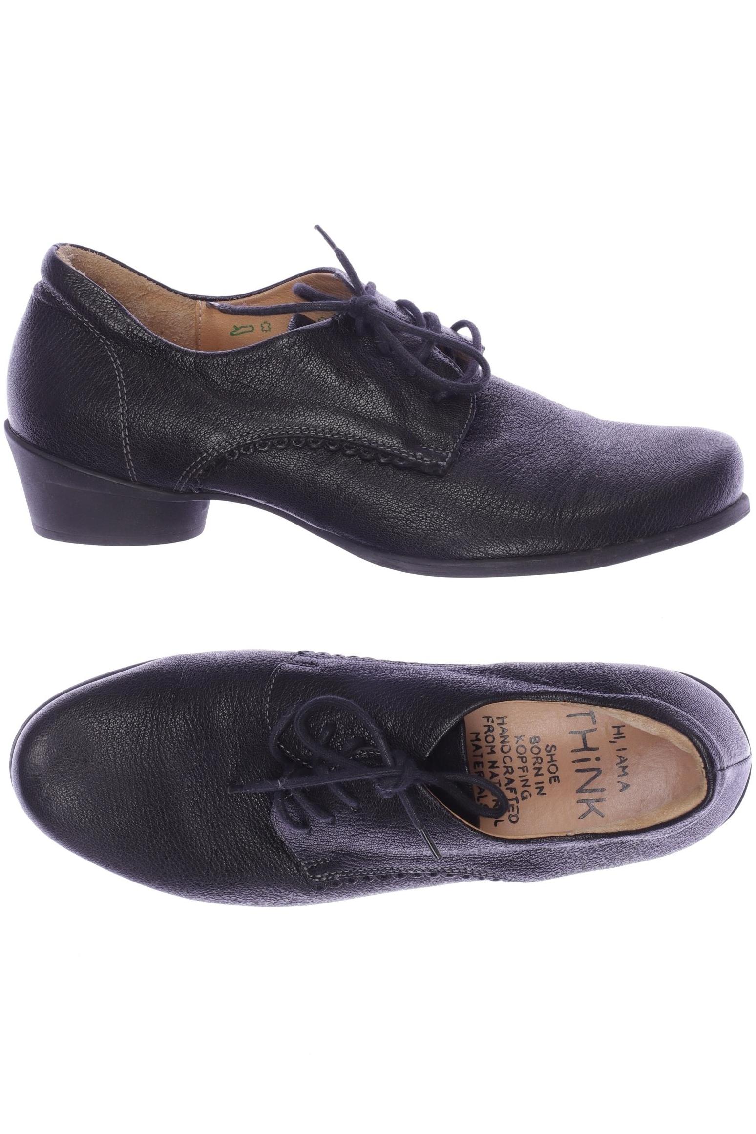 

Think! Damen Halbschuh, schwarz, Gr. 38.5