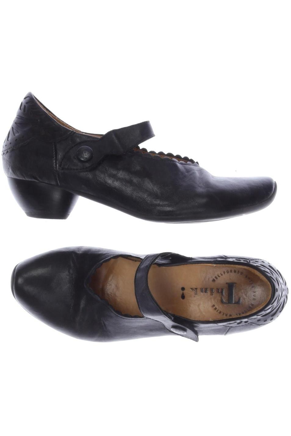 

Think! Damen Halbschuh, schwarz, Gr. 37.5