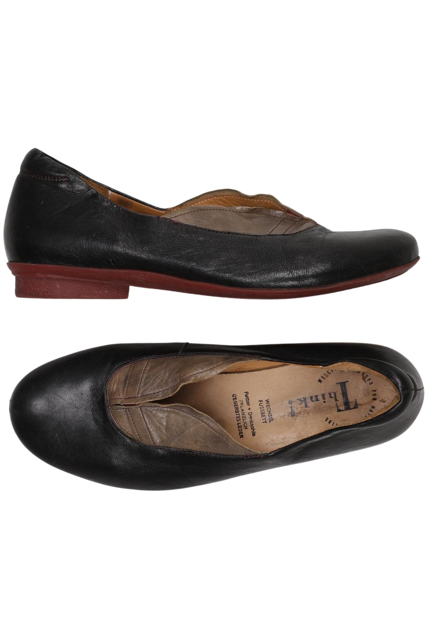 

Think! Damen Halbschuh, schwarz, Gr. 38.5