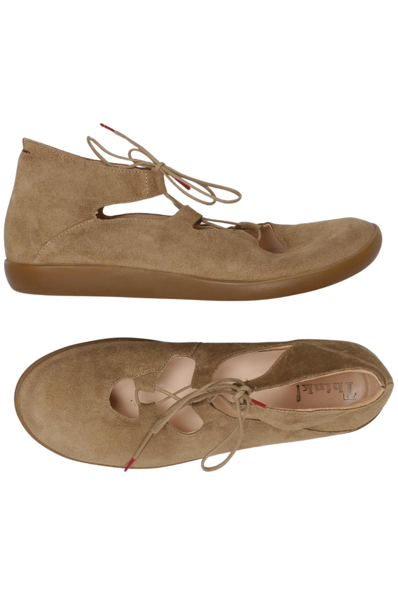 

Think! Damen Halbschuh, beige, Gr. 39.5