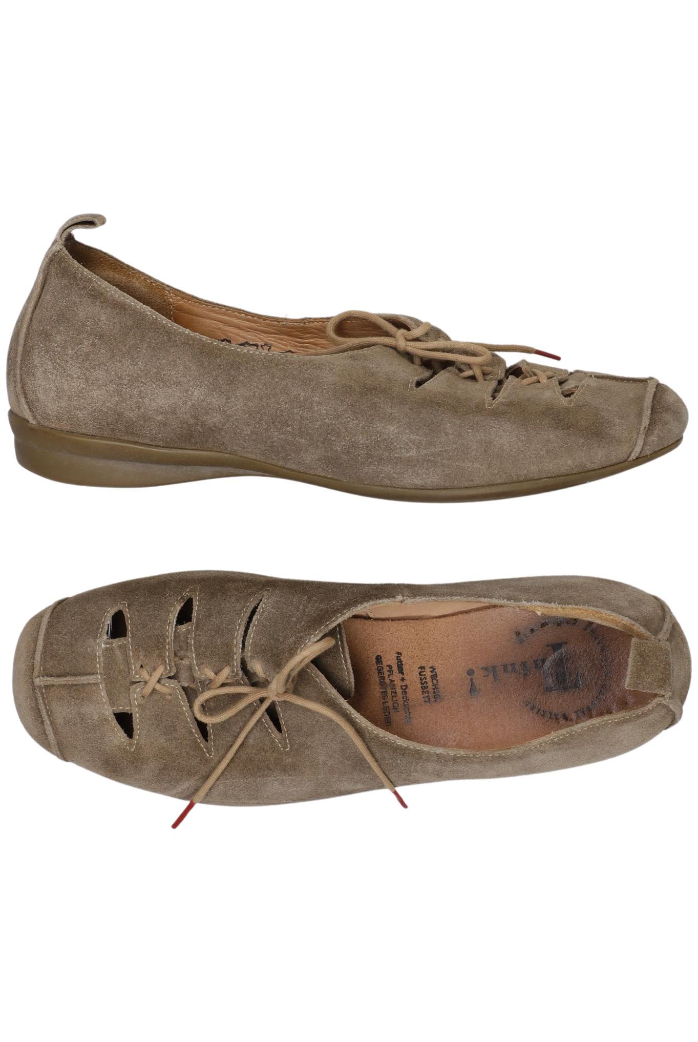 

Think! Damen Halbschuh, beige, Gr. 38