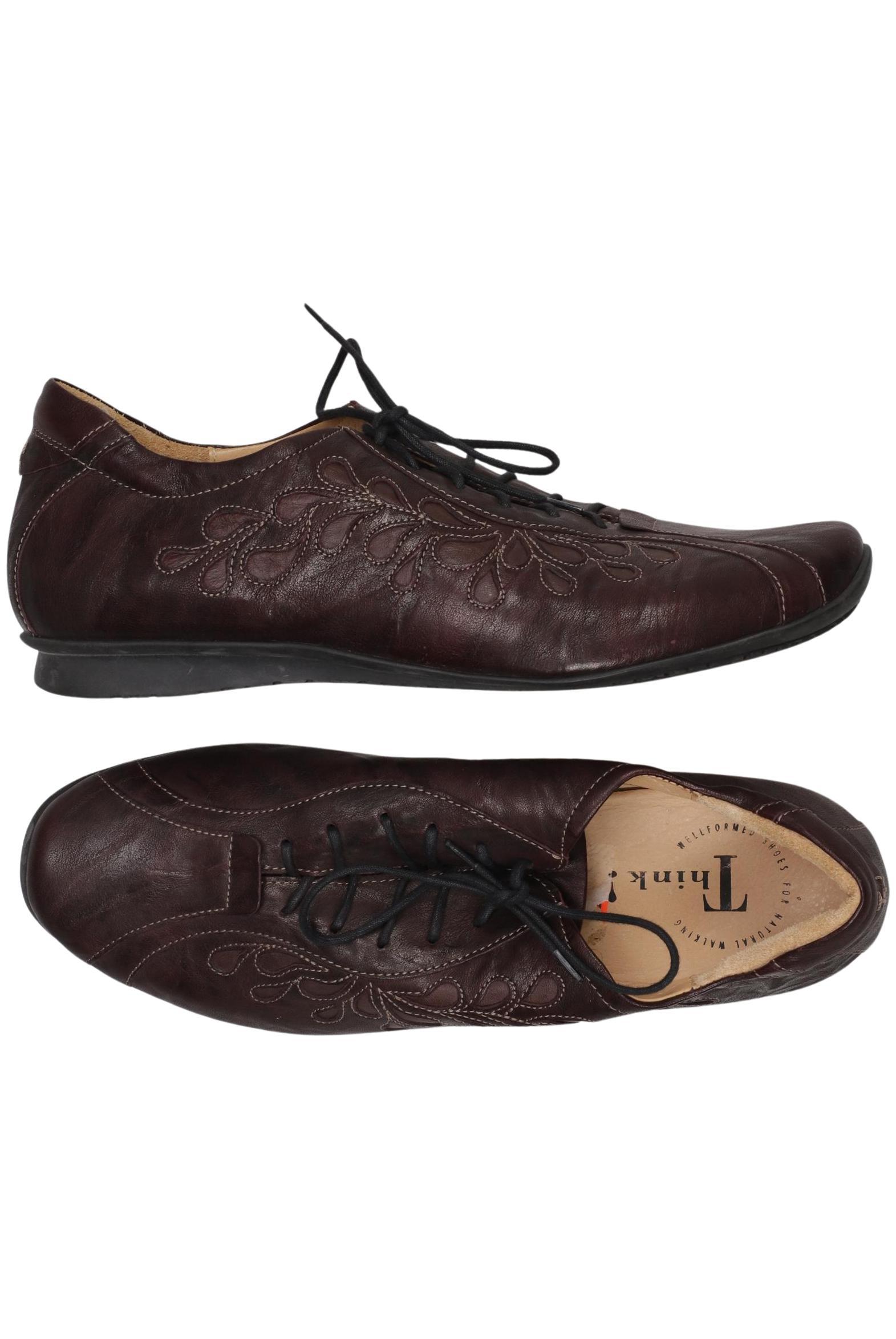 

Think! Damen Halbschuh, braun, Gr. 42