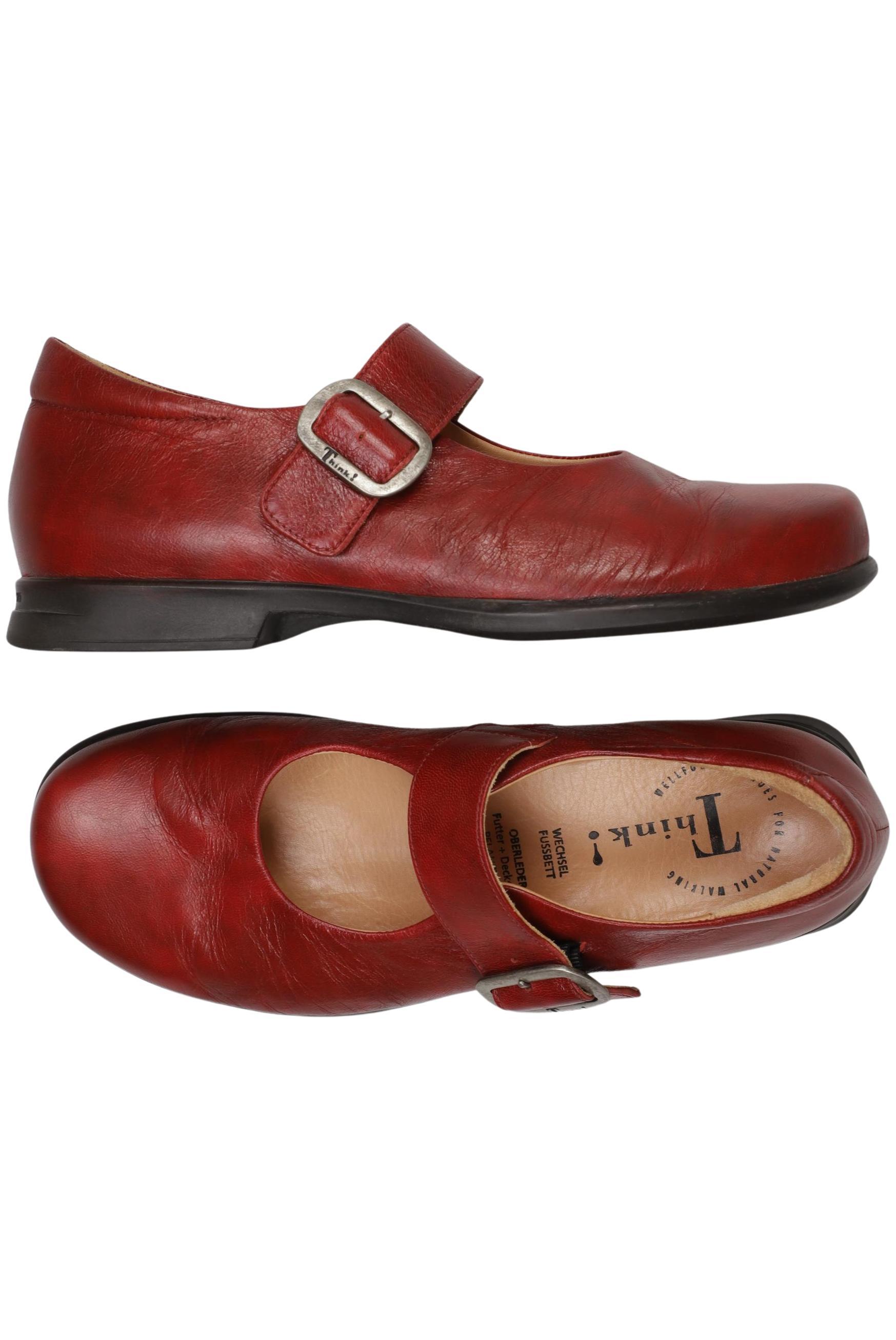 

Think! Damen Halbschuh, rot, Gr. 39