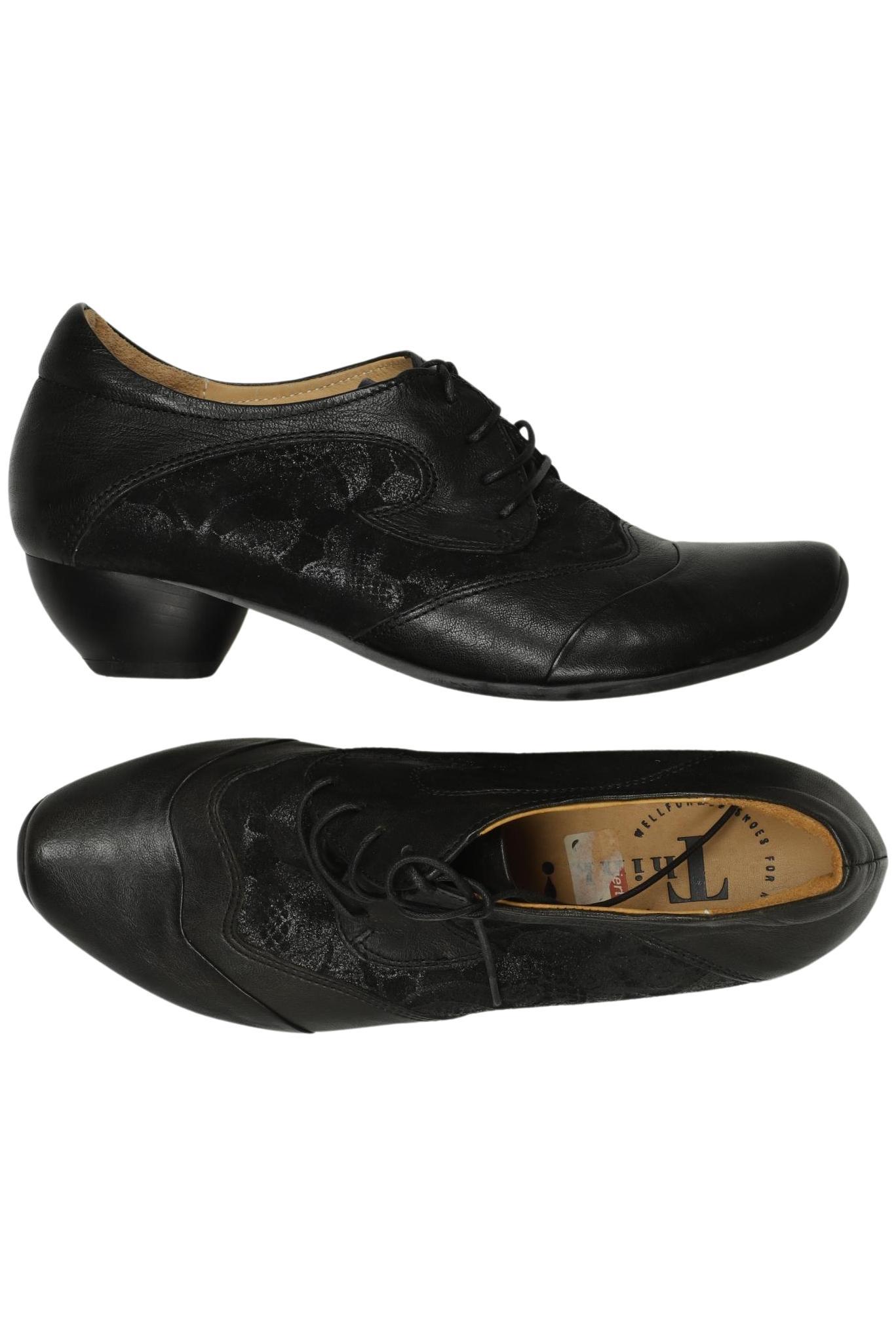 

Think! Damen Halbschuh, schwarz, Gr. 37.5