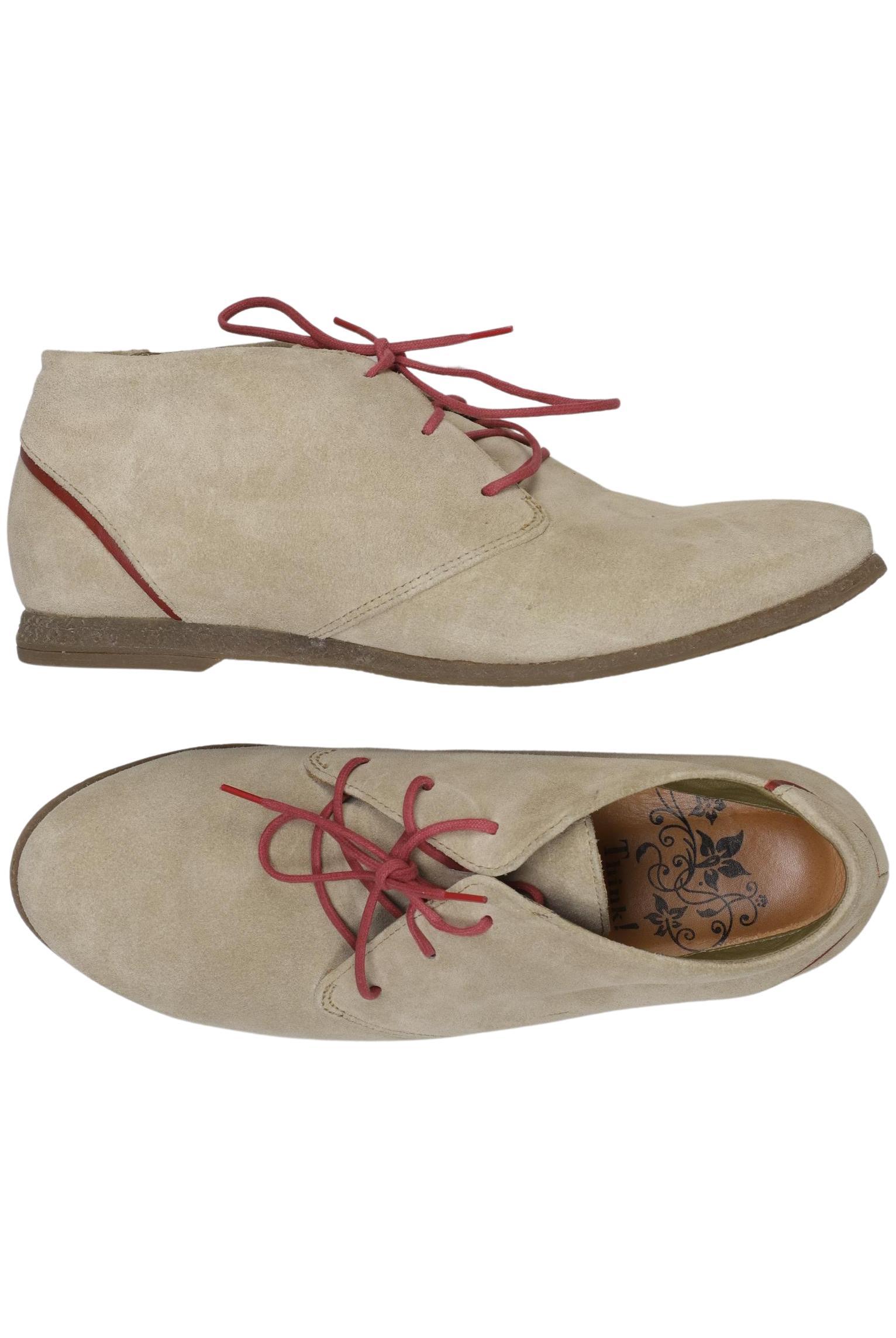 

Think! Damen Halbschuh, beige, Gr. 36.5