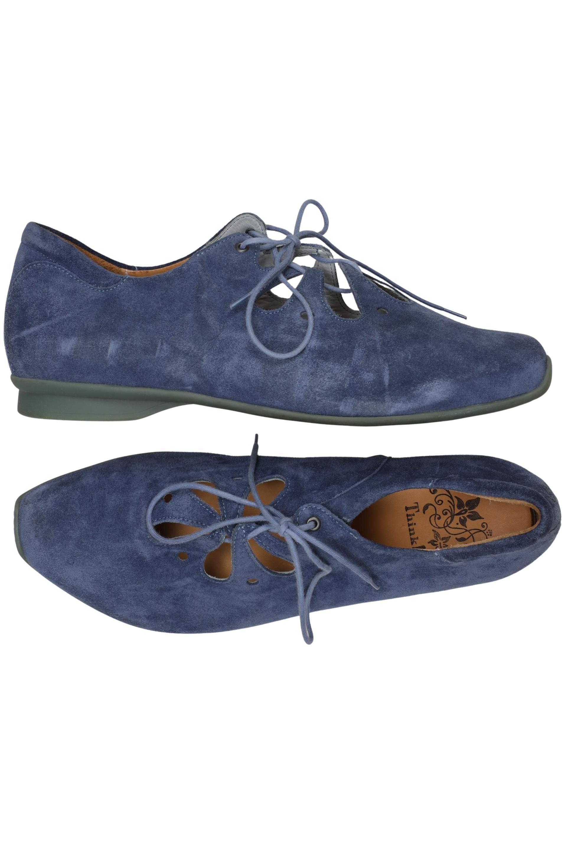 

Think! Damen Halbschuh, blau, Gr. 42
