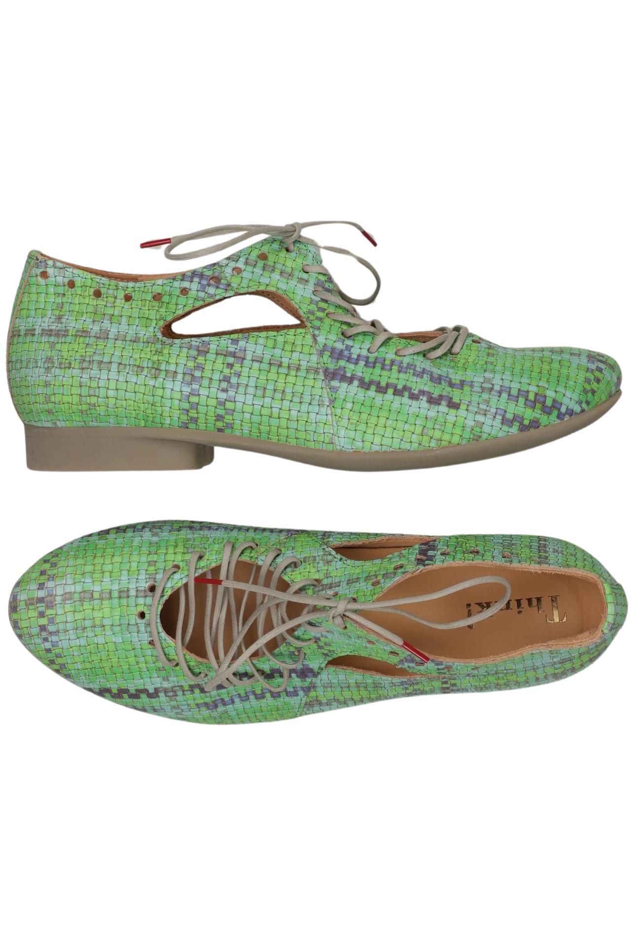 

Think! Damen Halbschuh, grün, Gr. 39.5