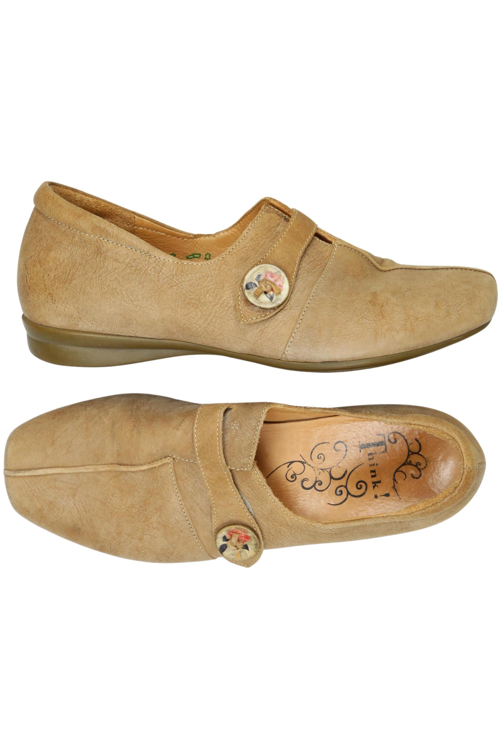 

Think! Damen Halbschuh, beige, Gr. 39