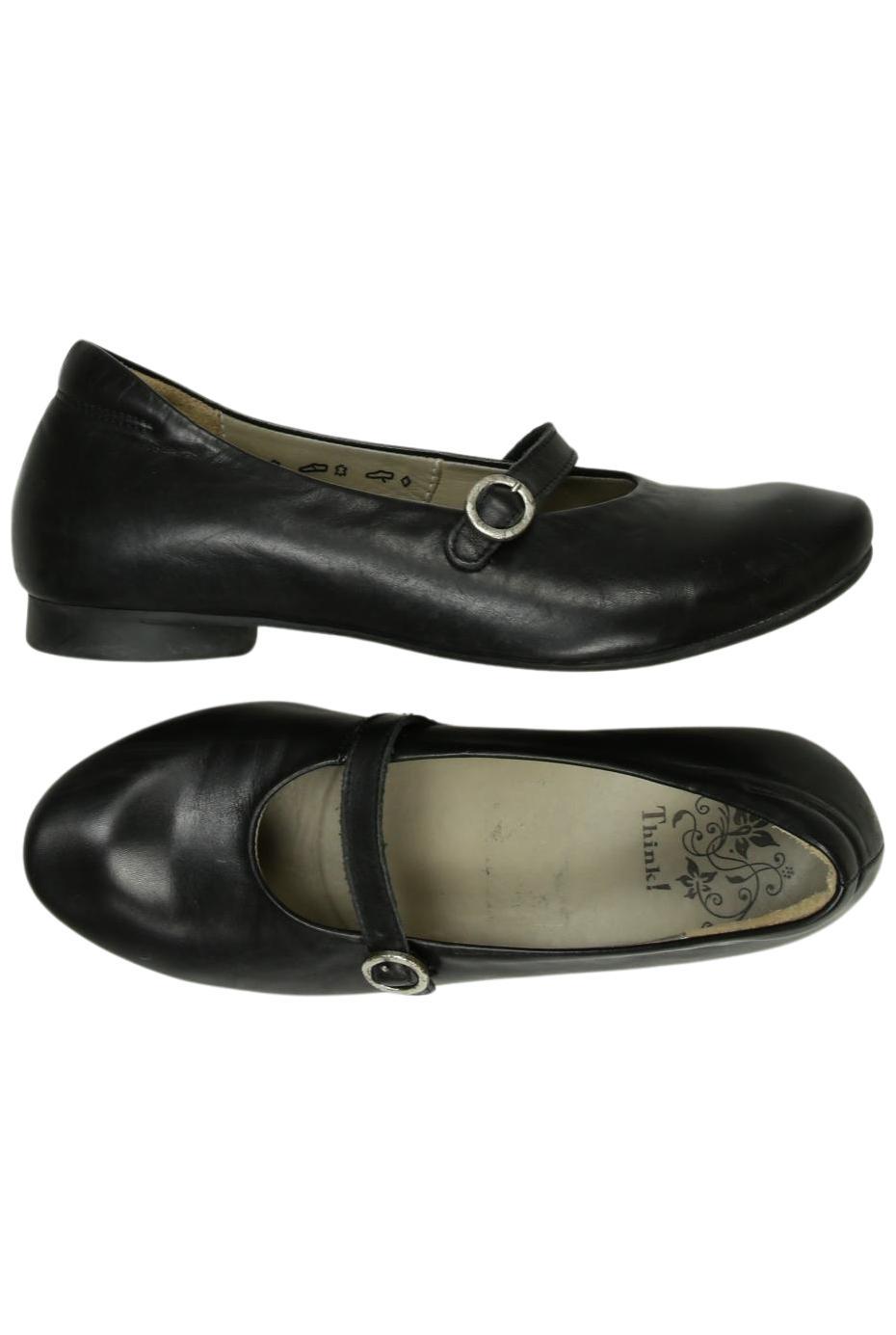 

Think! Damen Halbschuh, schwarz, Gr. 38.5