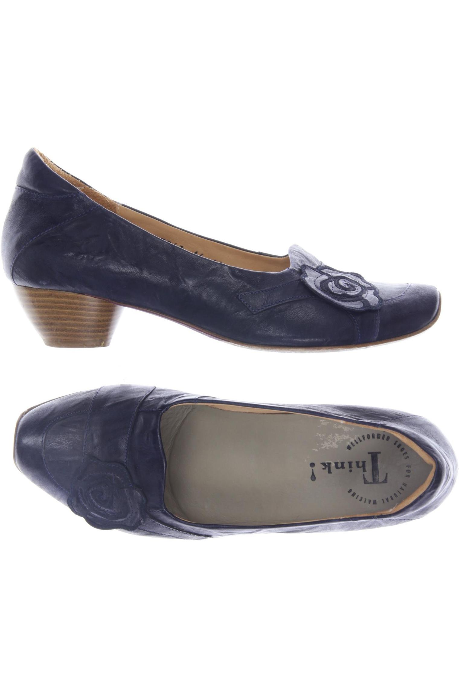 

Think! Damen Halbschuh, marineblau, Gr. 40