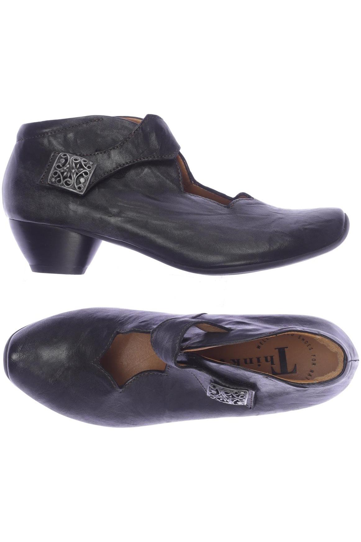 

Think! Damen Halbschuh, schwarz, Gr. 37.5