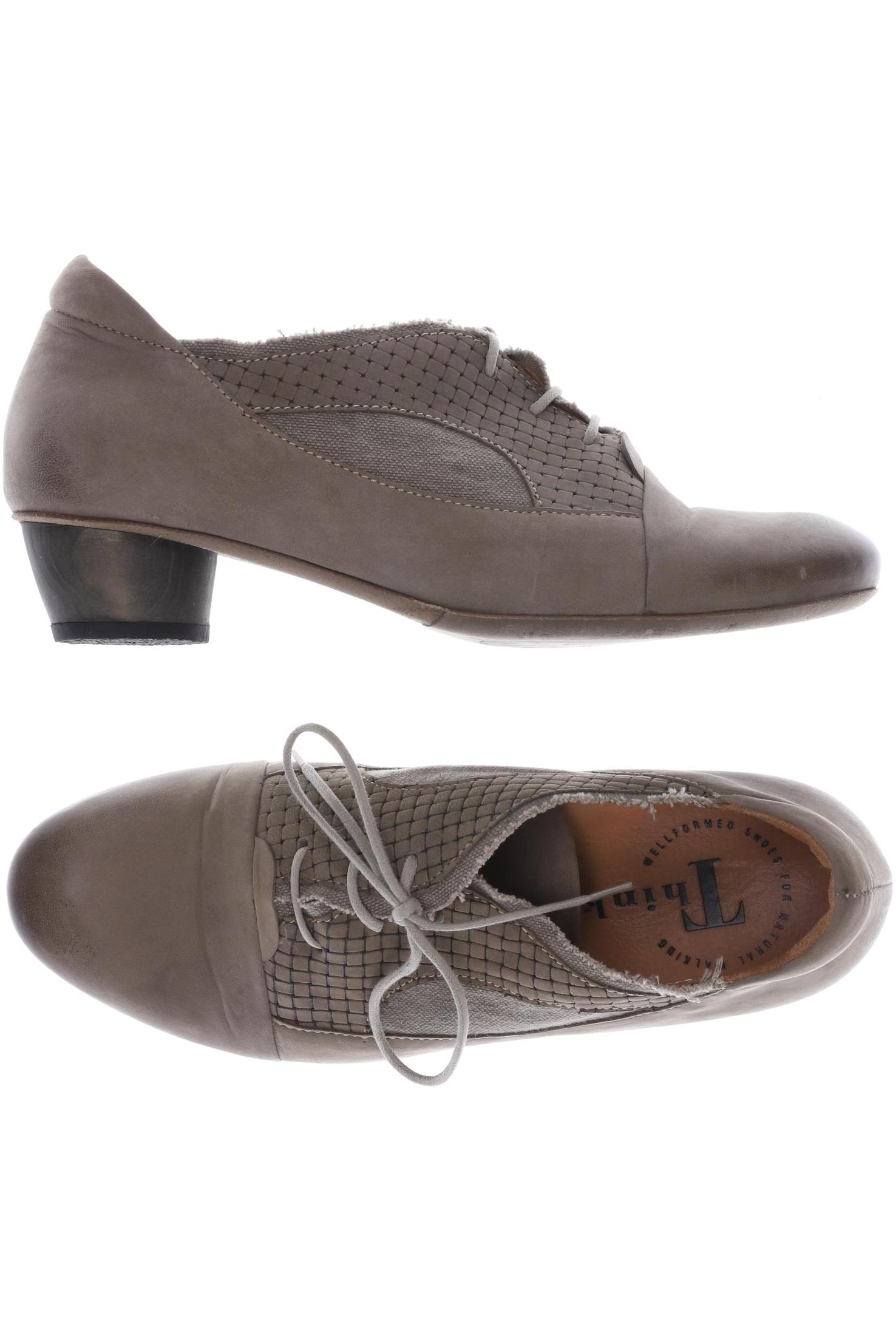 

Think! Damen Halbschuh, beige, Gr. 37
