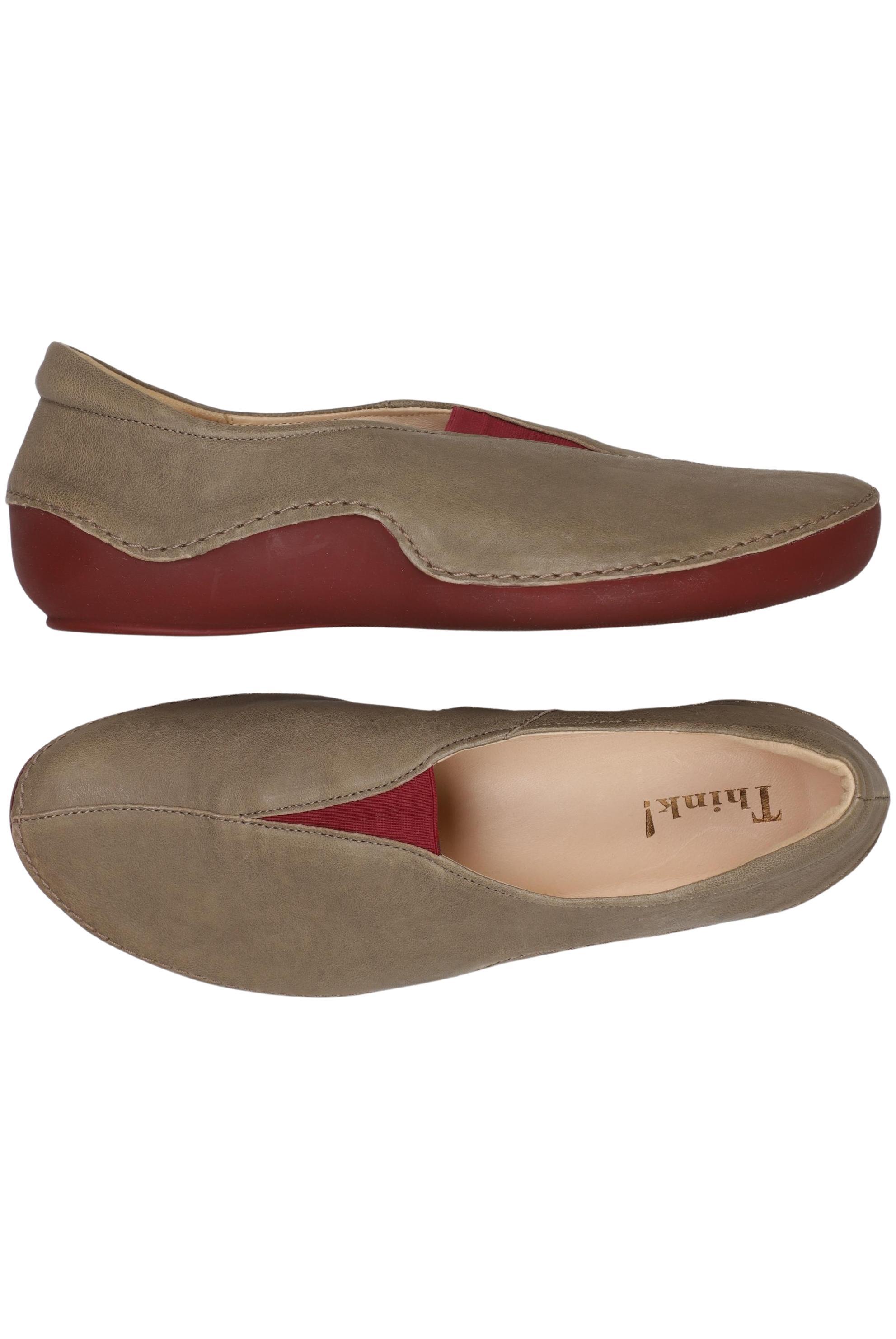 

Think! Damen Halbschuh, beige, Gr. 40