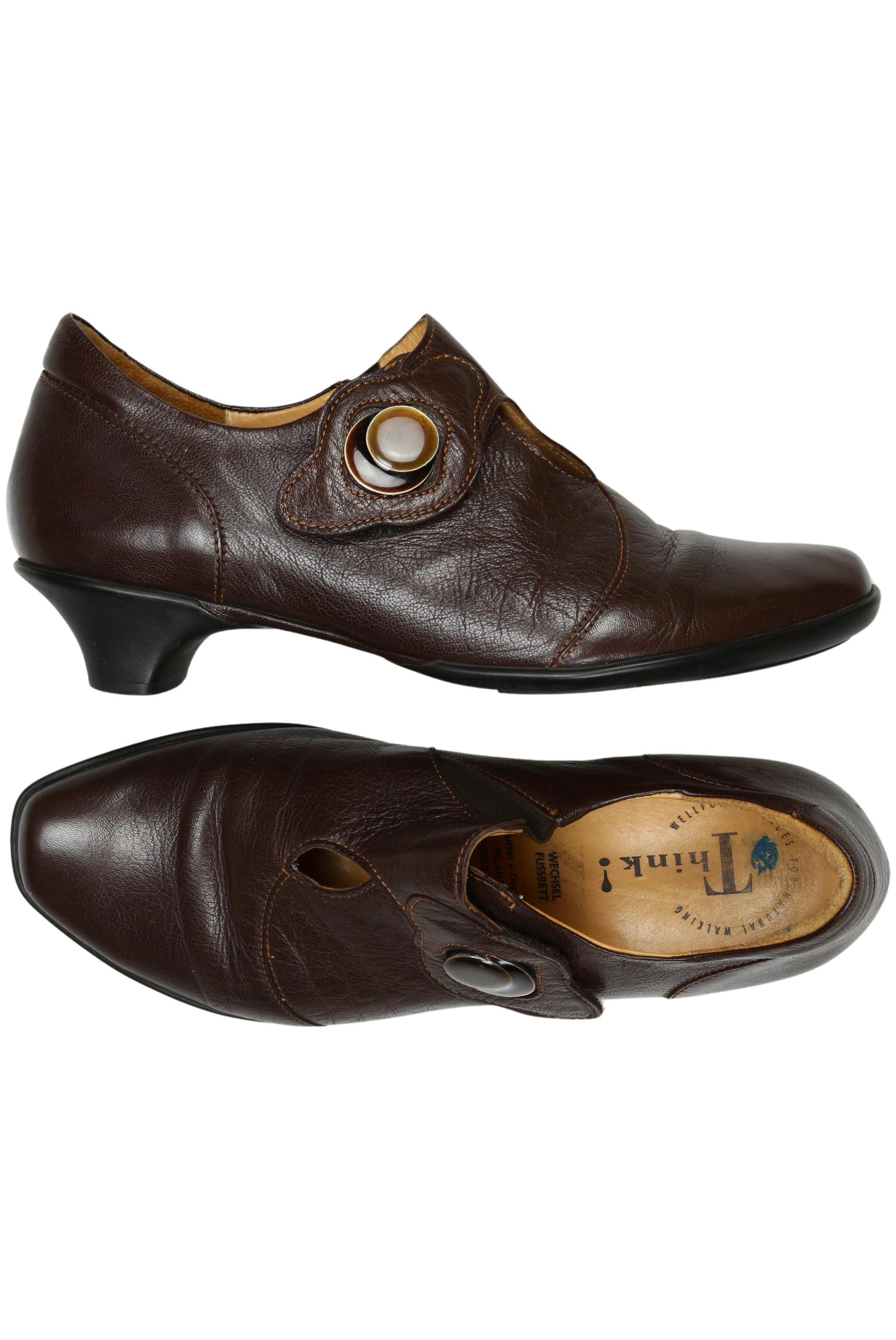 

Think! Damen Halbschuh, braun, Gr. 38