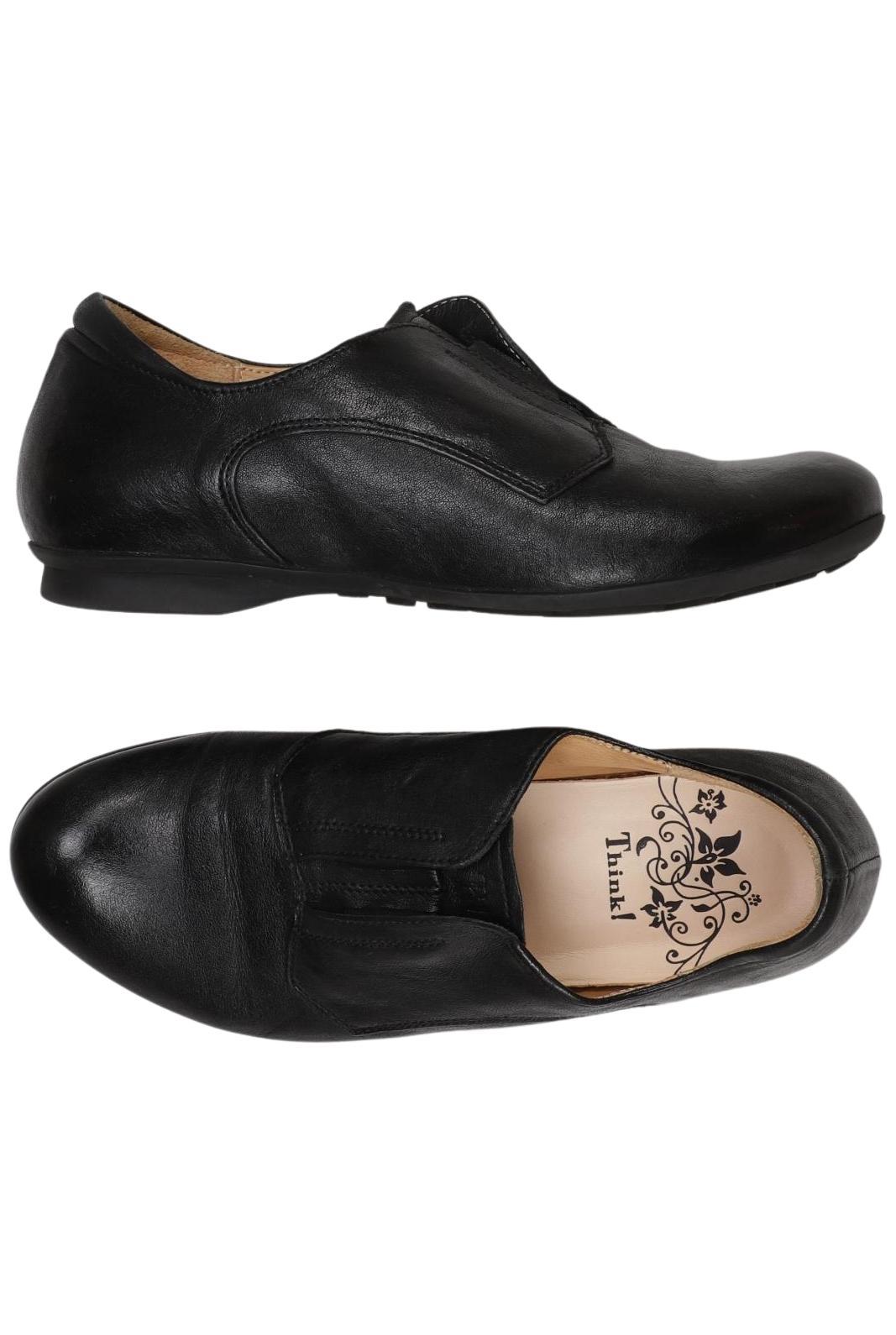 

Think! Damen Halbschuh, schwarz, Gr. 38.5