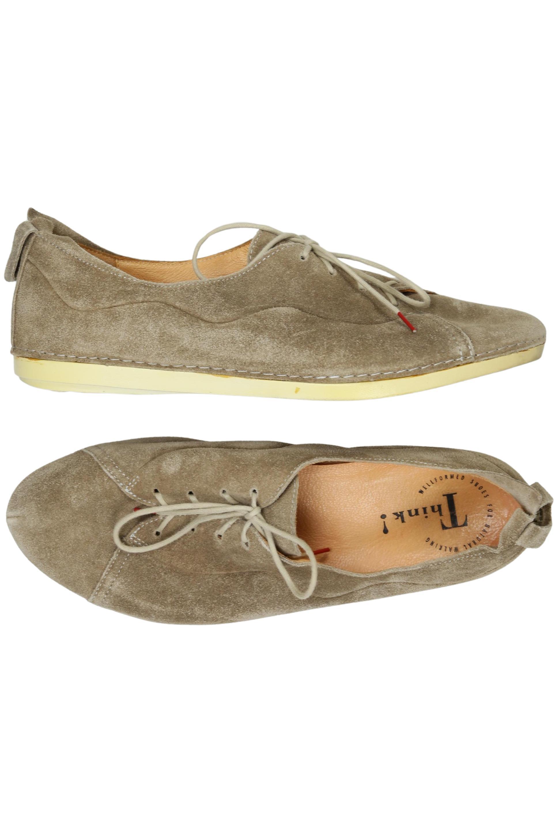 

Think! Damen Halbschuh, beige, Gr. 42