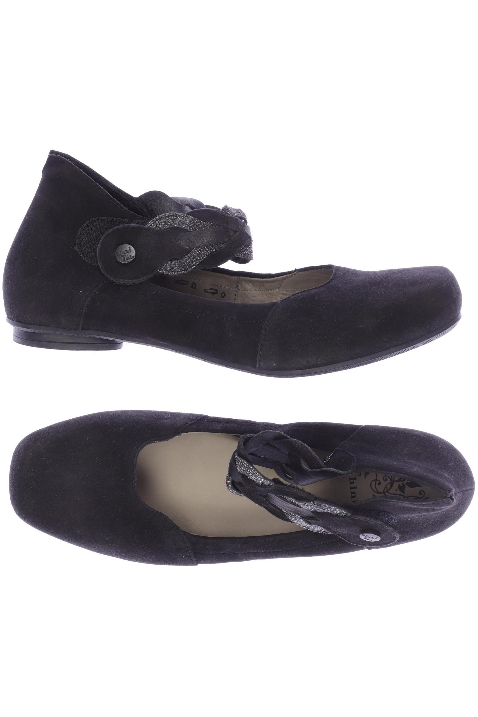 

Think! Damen Halbschuh, schwarz