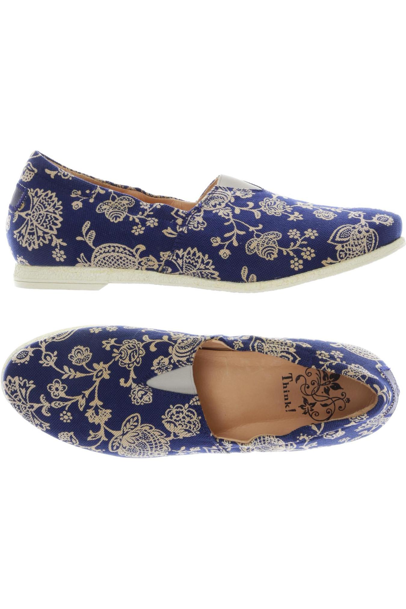 

Think! Damen Halbschuh, marineblau, Gr. 39.5
