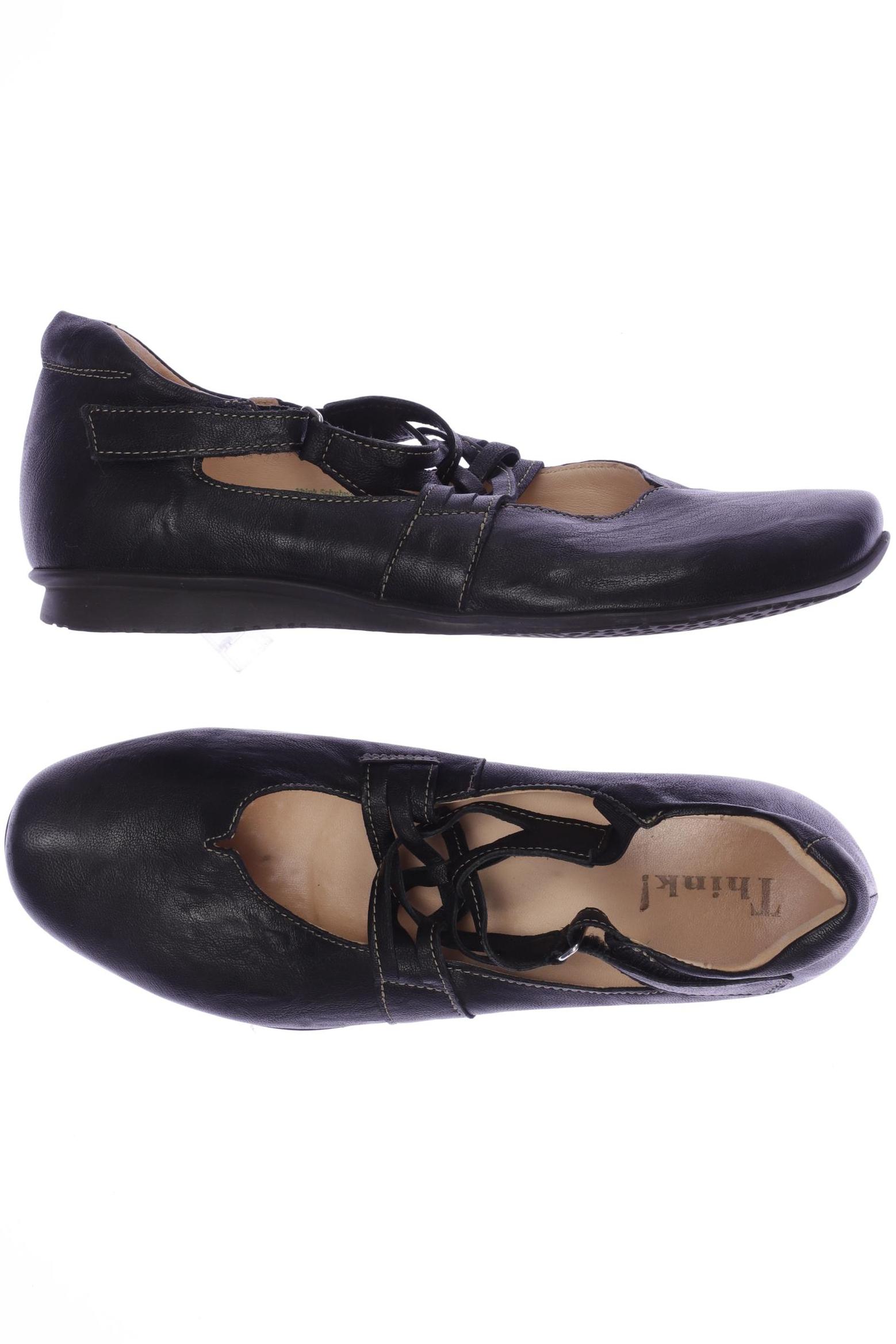 

Think! Damen Halbschuh, schwarz, Gr. 39.5